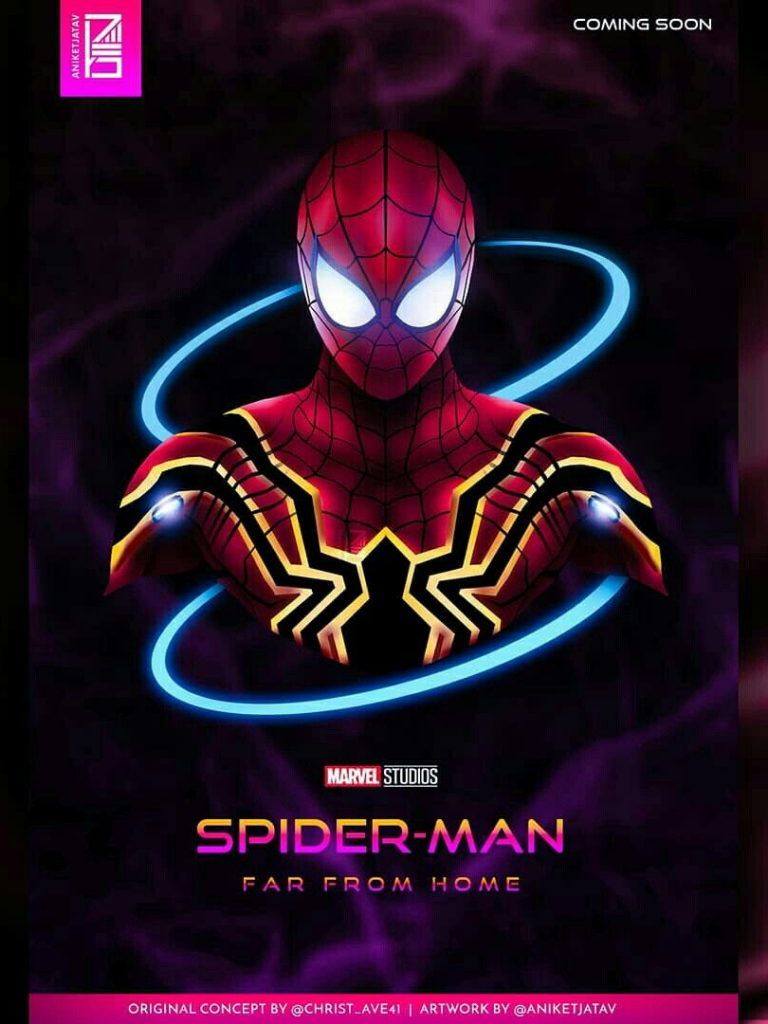 Neon Spider Man Wallpapers