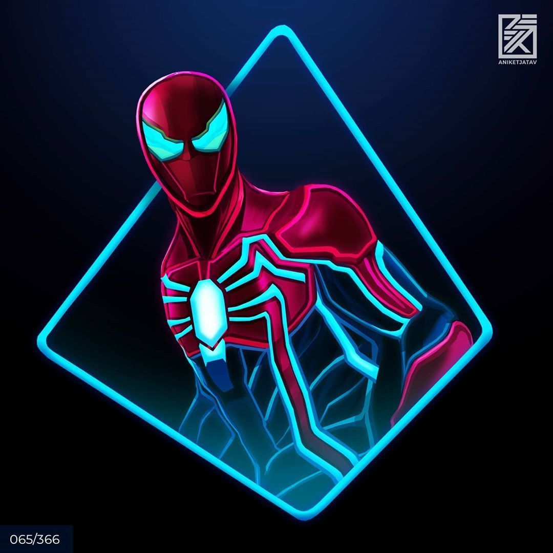 Neon Spider Man Wallpapers