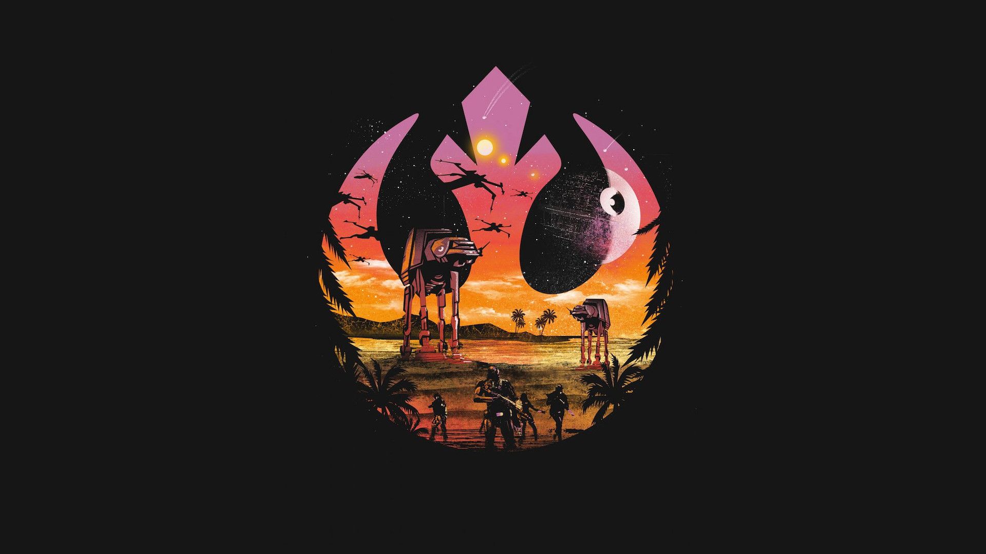 Neon Star Wars Wallpapers