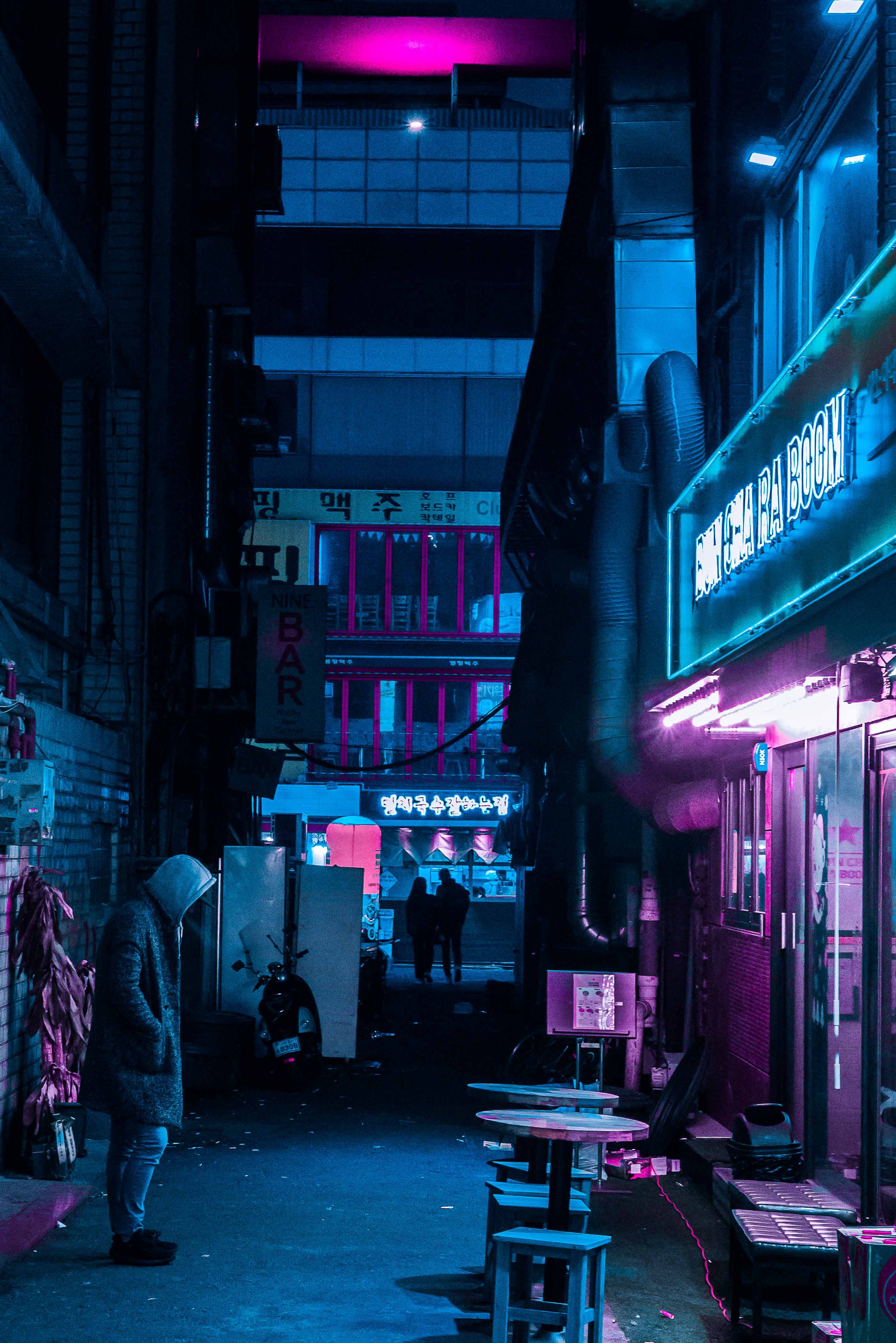 Neon Street Wallpapers