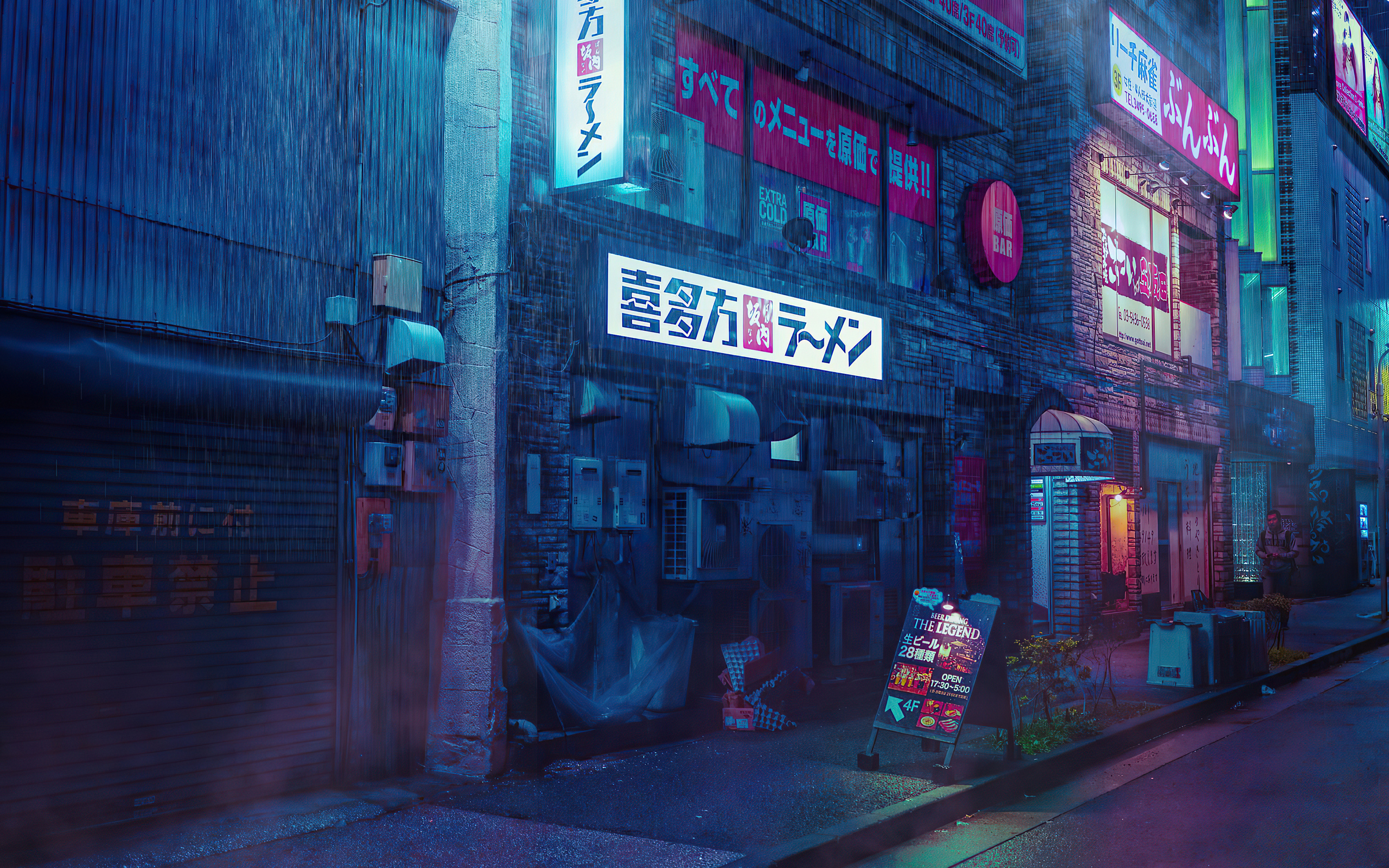 Neon Street Wallpapers