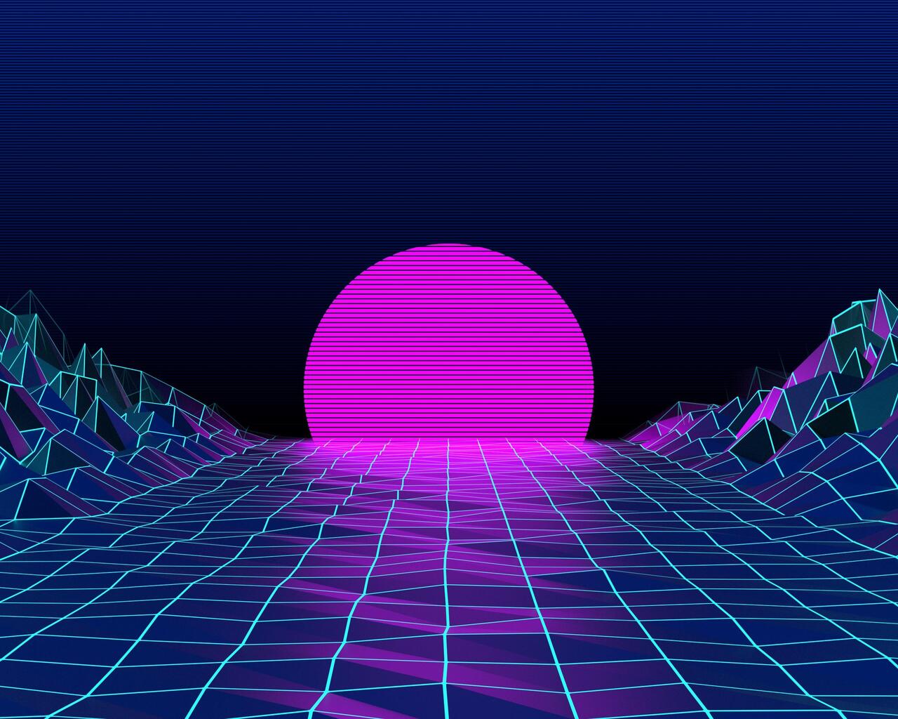 Neon Sunrise Wallpapers