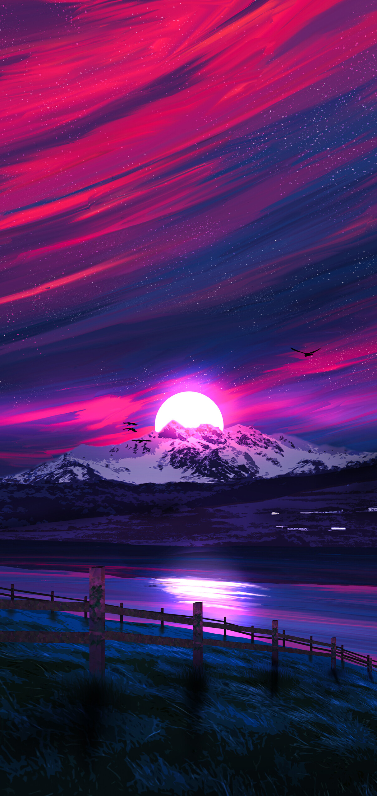 Neon Sunrise Wallpapers