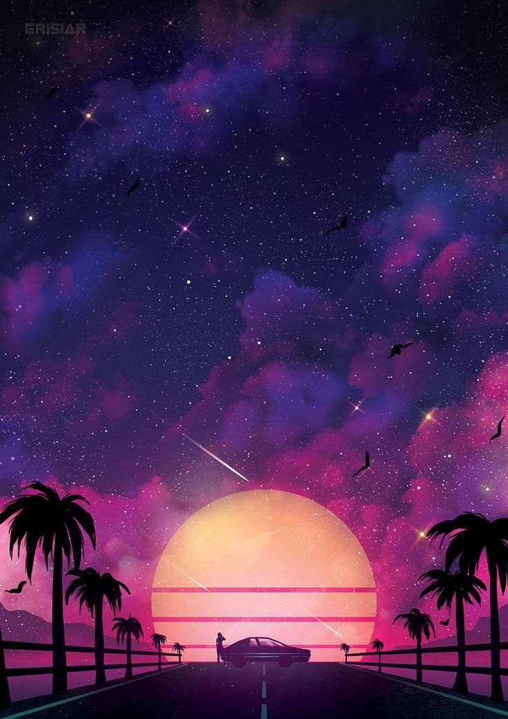 Neon Sunset Wallpapers