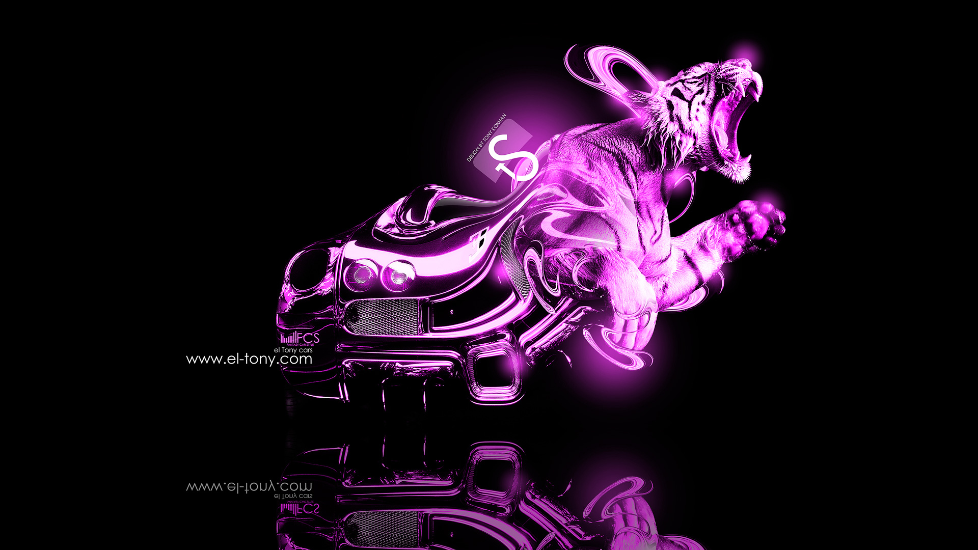 Neon Tiger
 Wallpapers