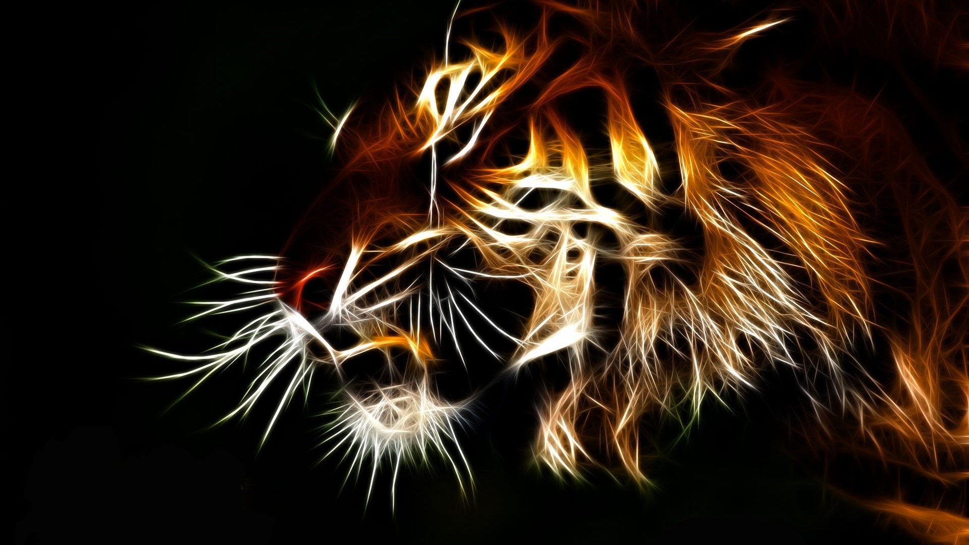 Neon Tiger Wallpapers