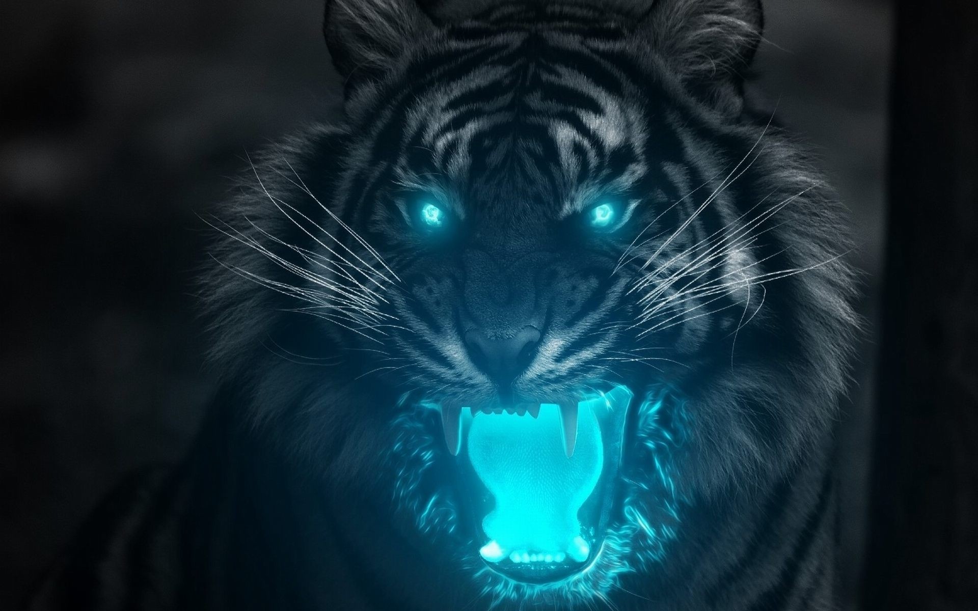 Neon Tiger Wallpapers