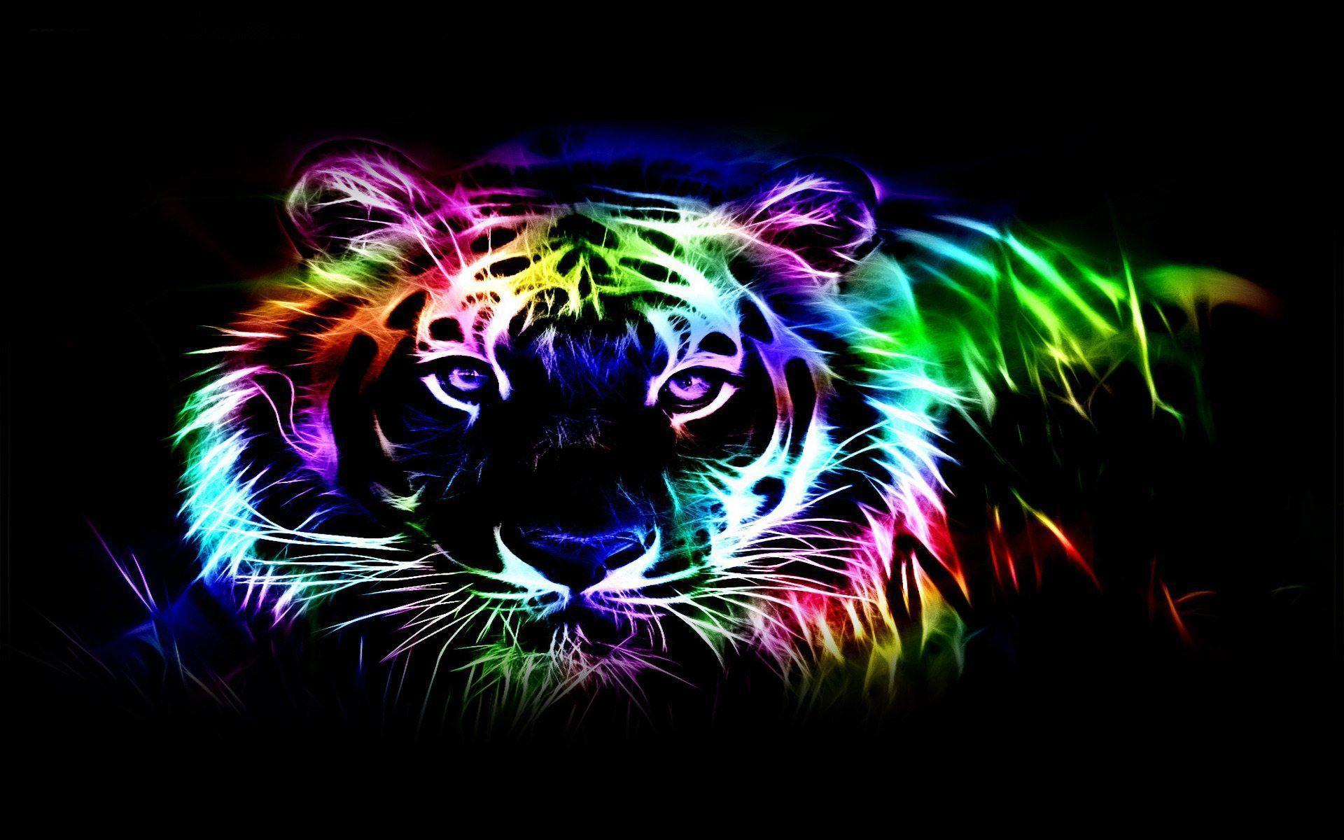 Neon Tiger Wallpapers