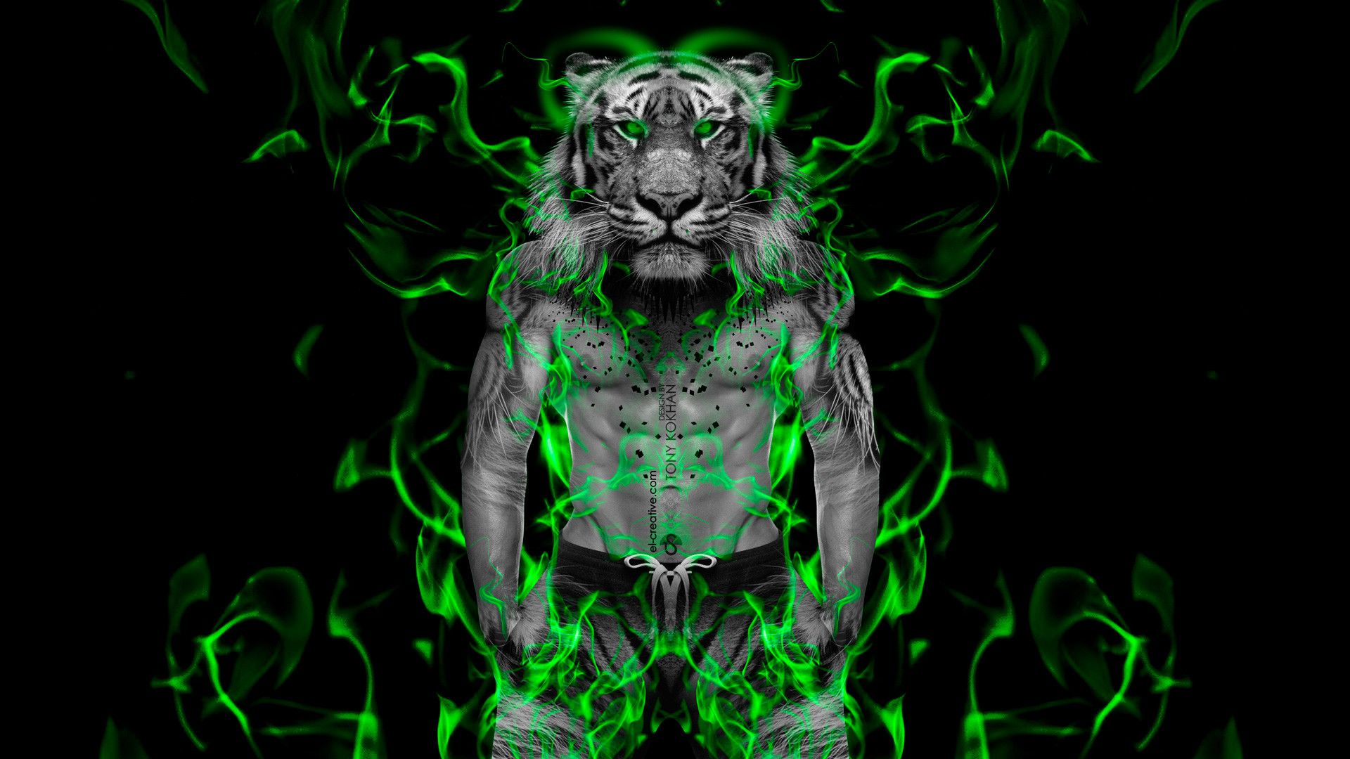 Neon Tiger Wallpapers