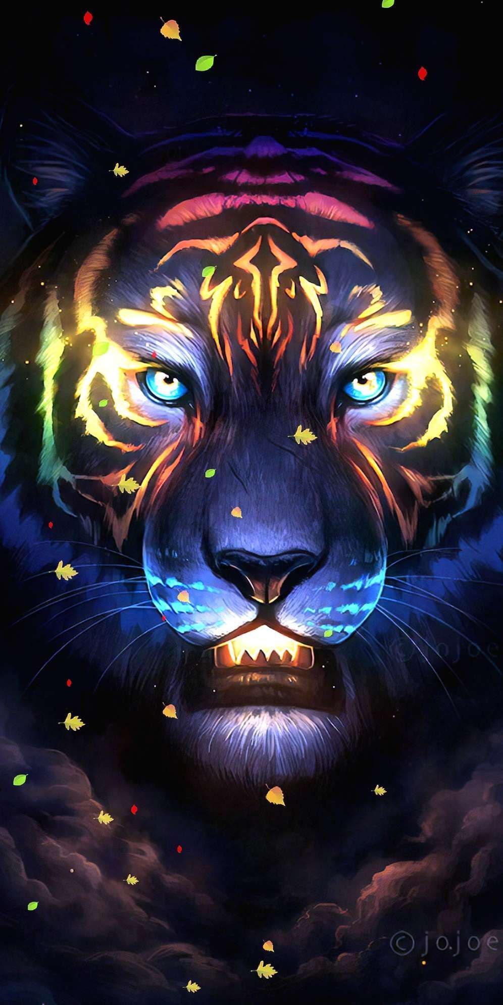 Neon Tiger Wallpapers