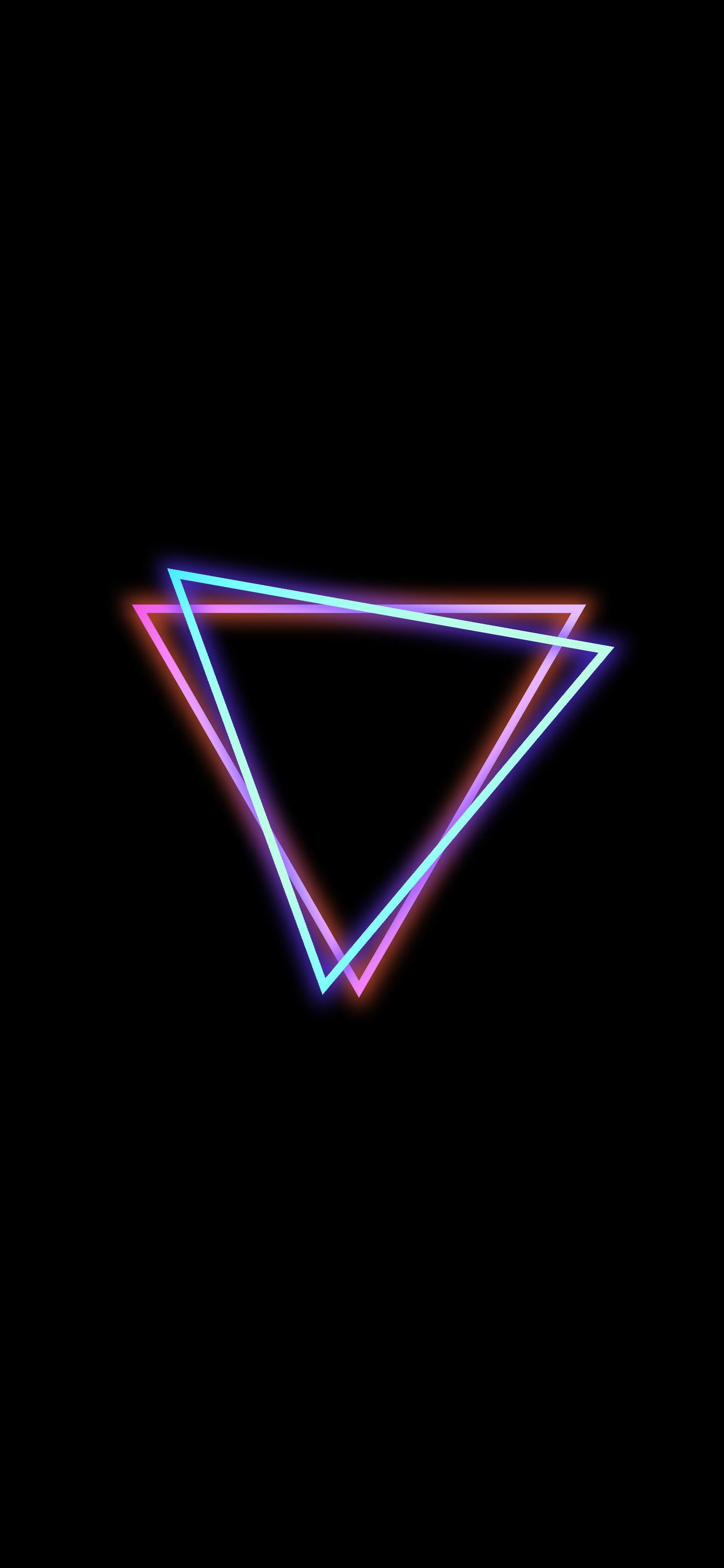 Neon Triangle Wallpapers