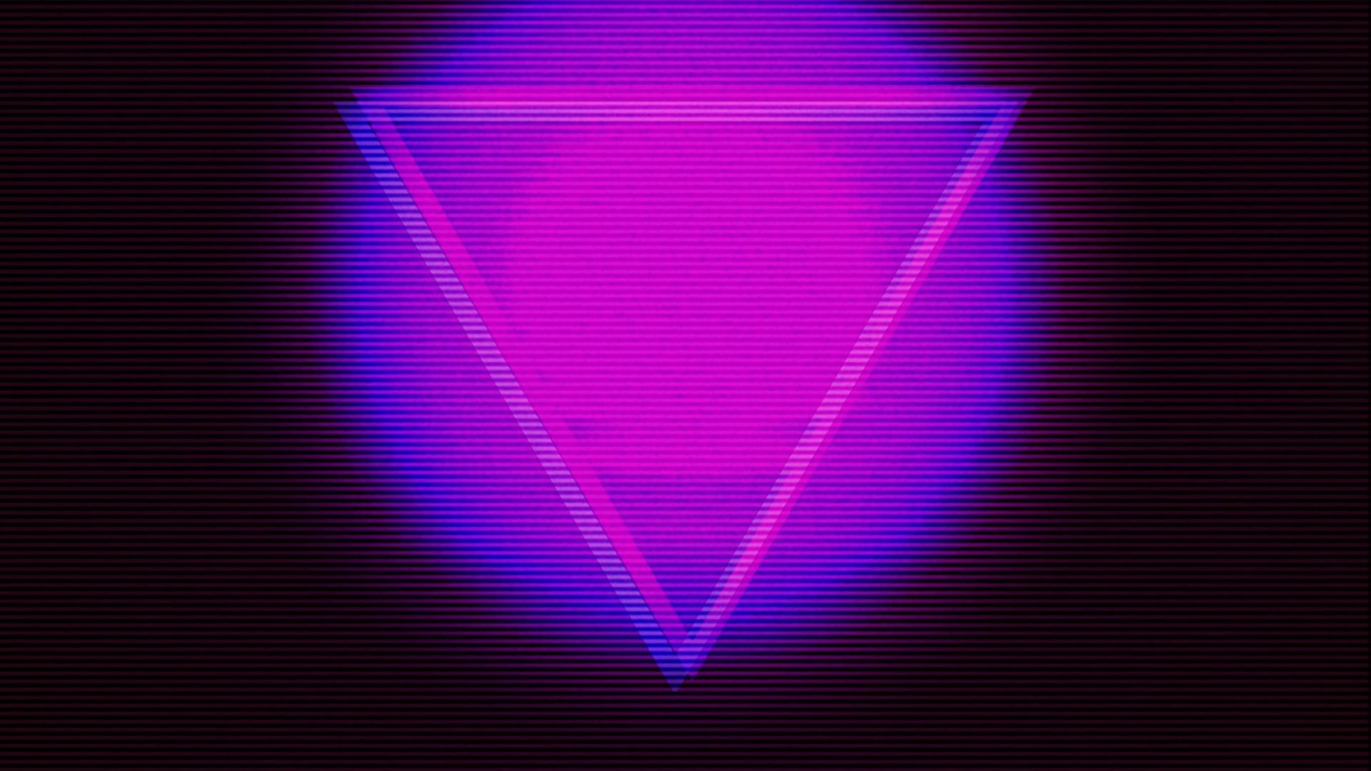 Neon Triangle Wallpapers