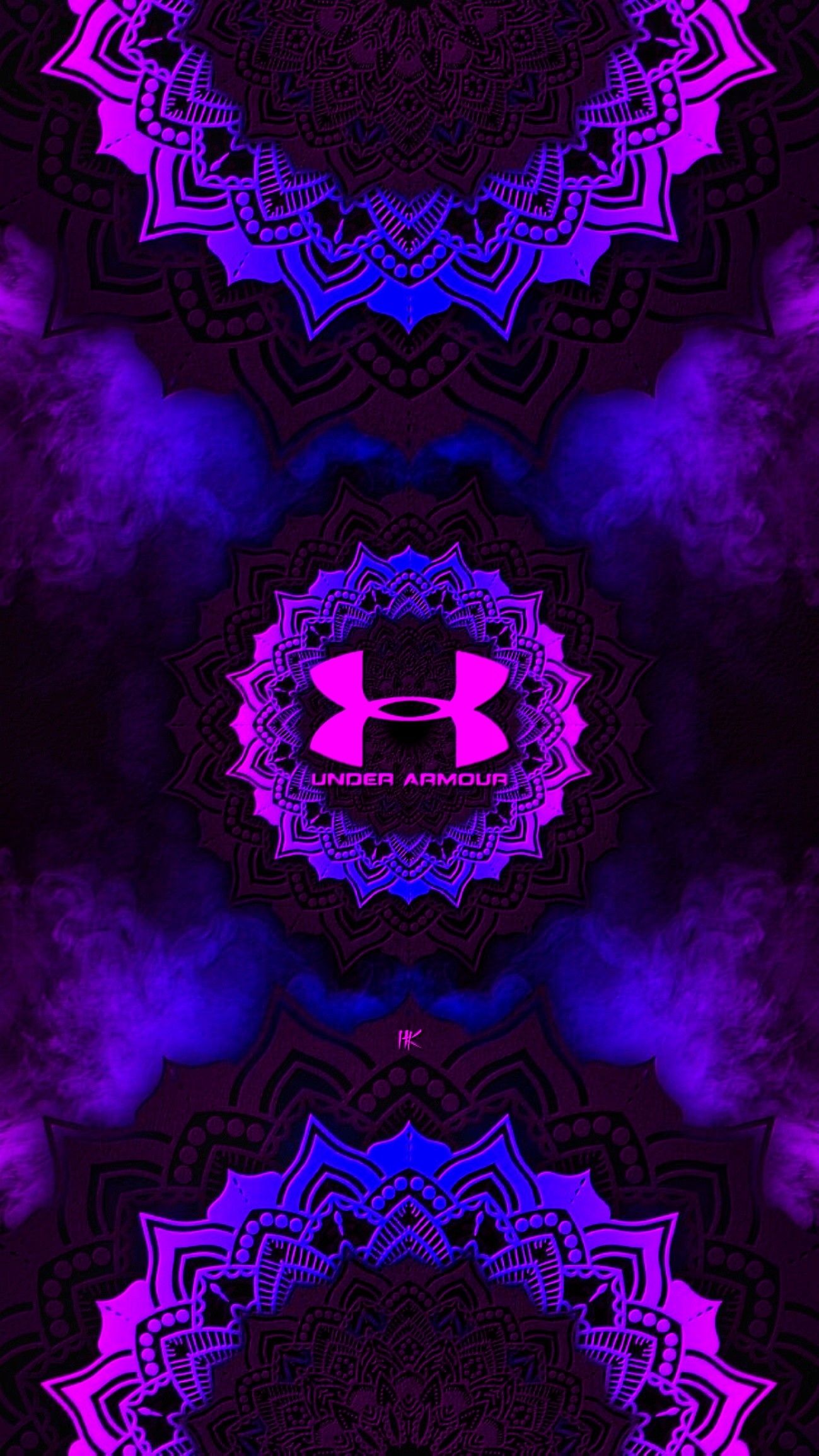 Neon Under Armour Logo Wallpapers