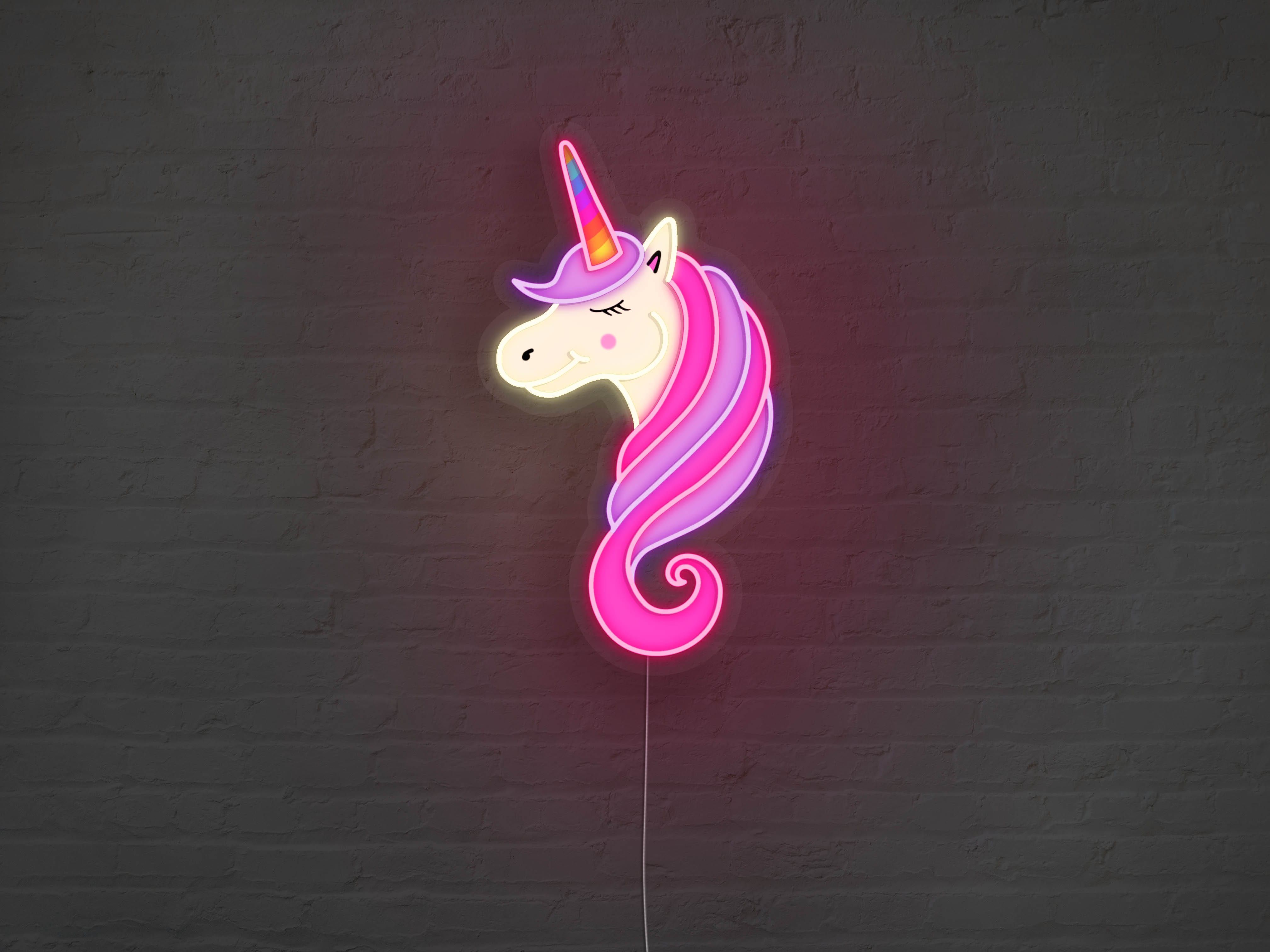 Neon Unicorn Wallpapers