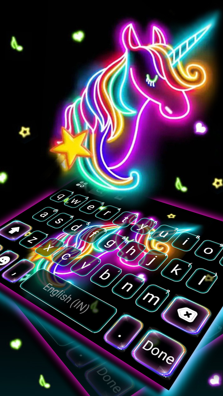 Neon Unicorn Wallpapers