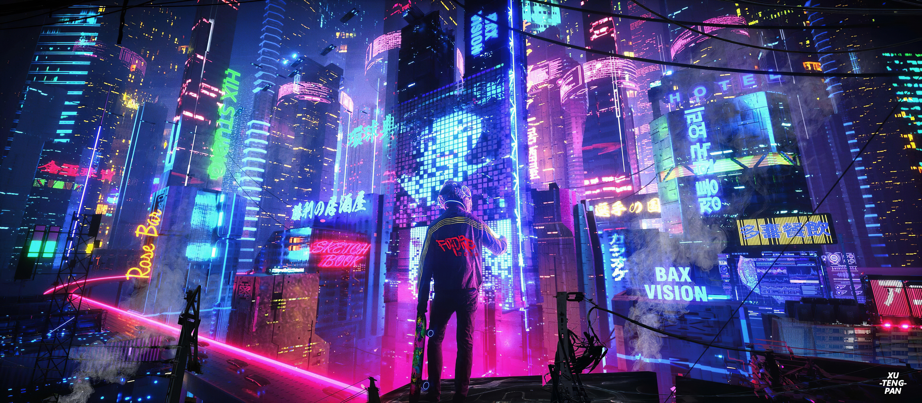 Neon Urban Wallpapers