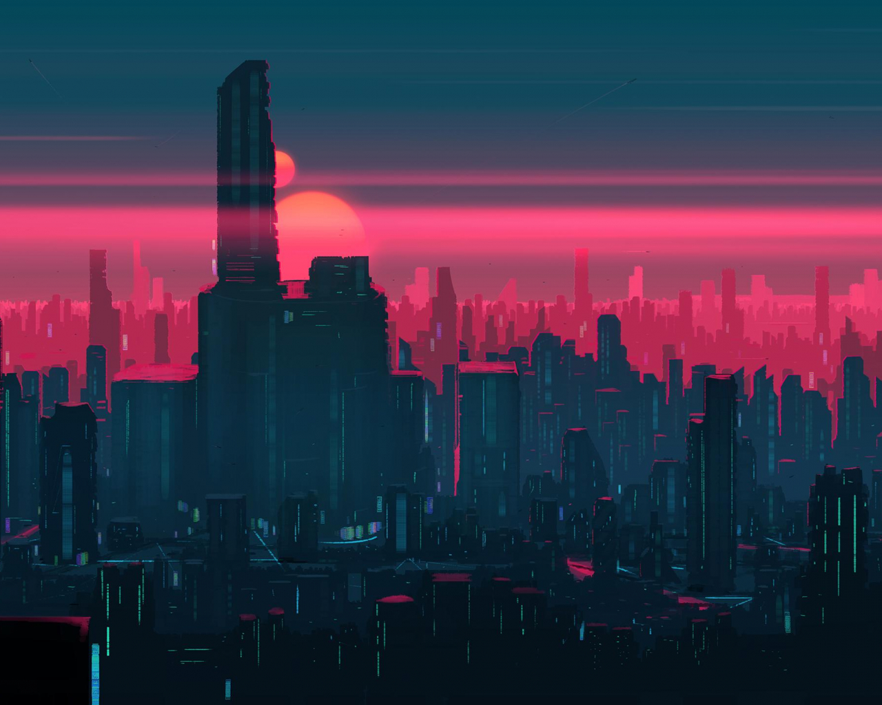 Neon Urban Wallpapers