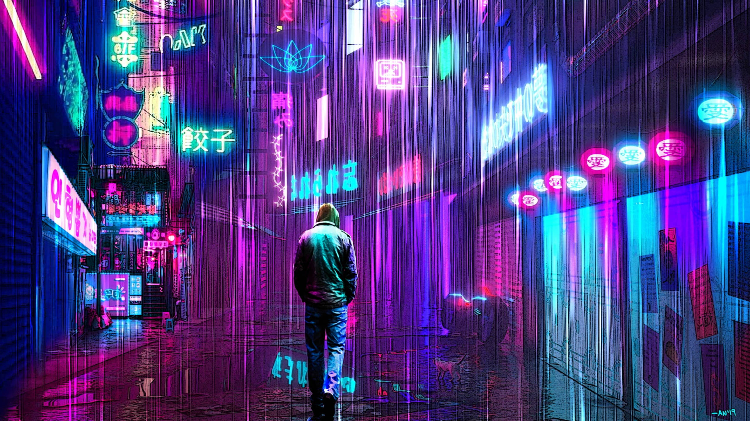 Neon Urban Wallpapers