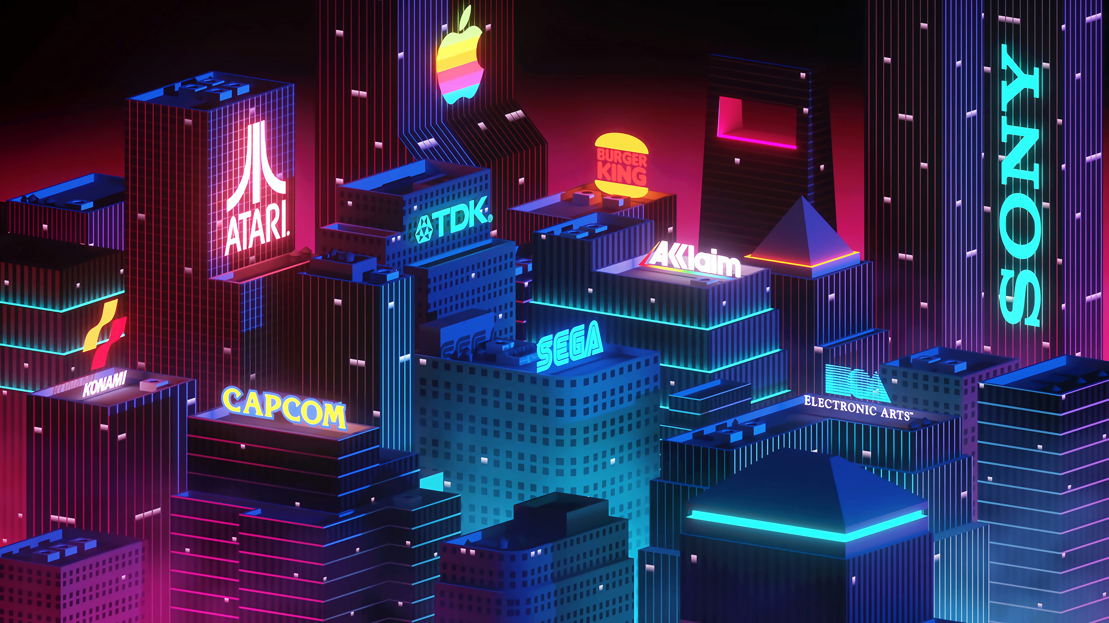 Neon Urban Wallpapers