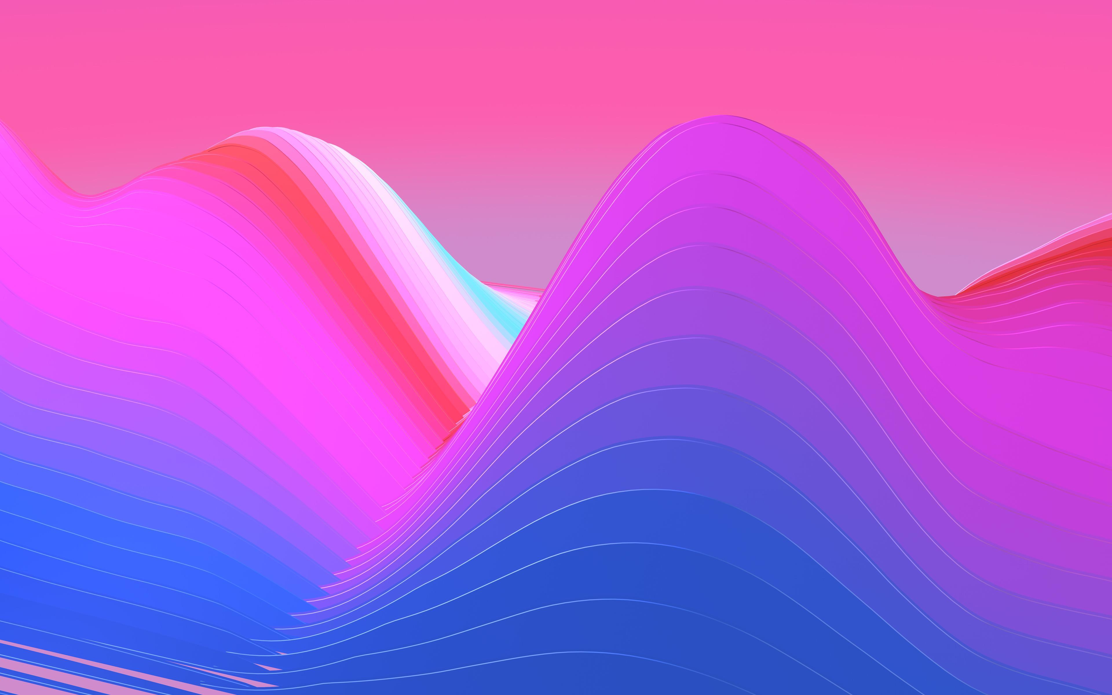 Neon Waves Wallpapers