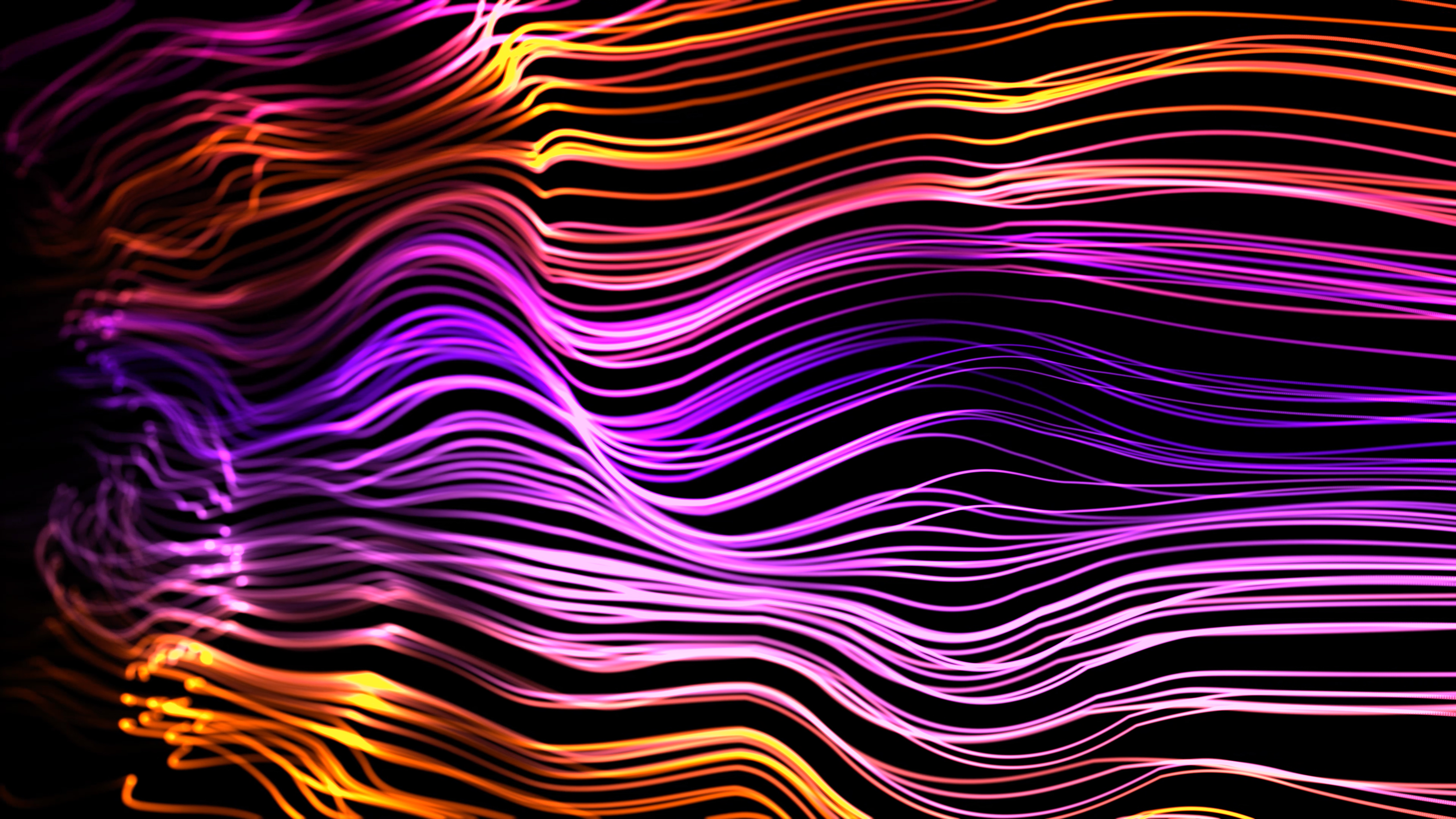 Neon Waves Wallpapers