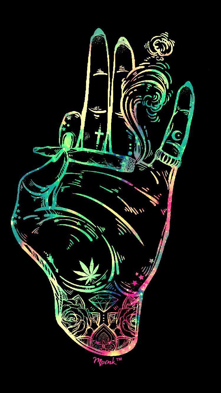 Neon Weed Wallpapers