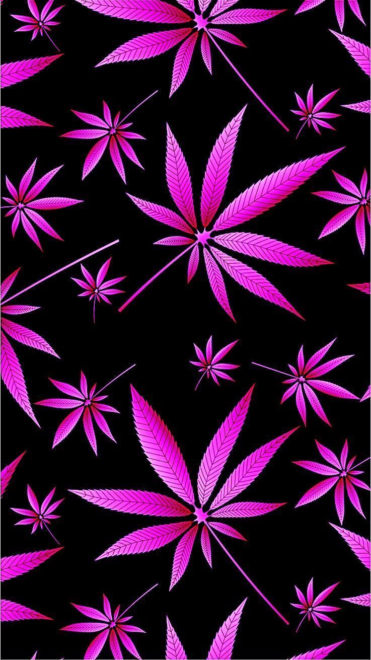 Neon Weed Wallpapers