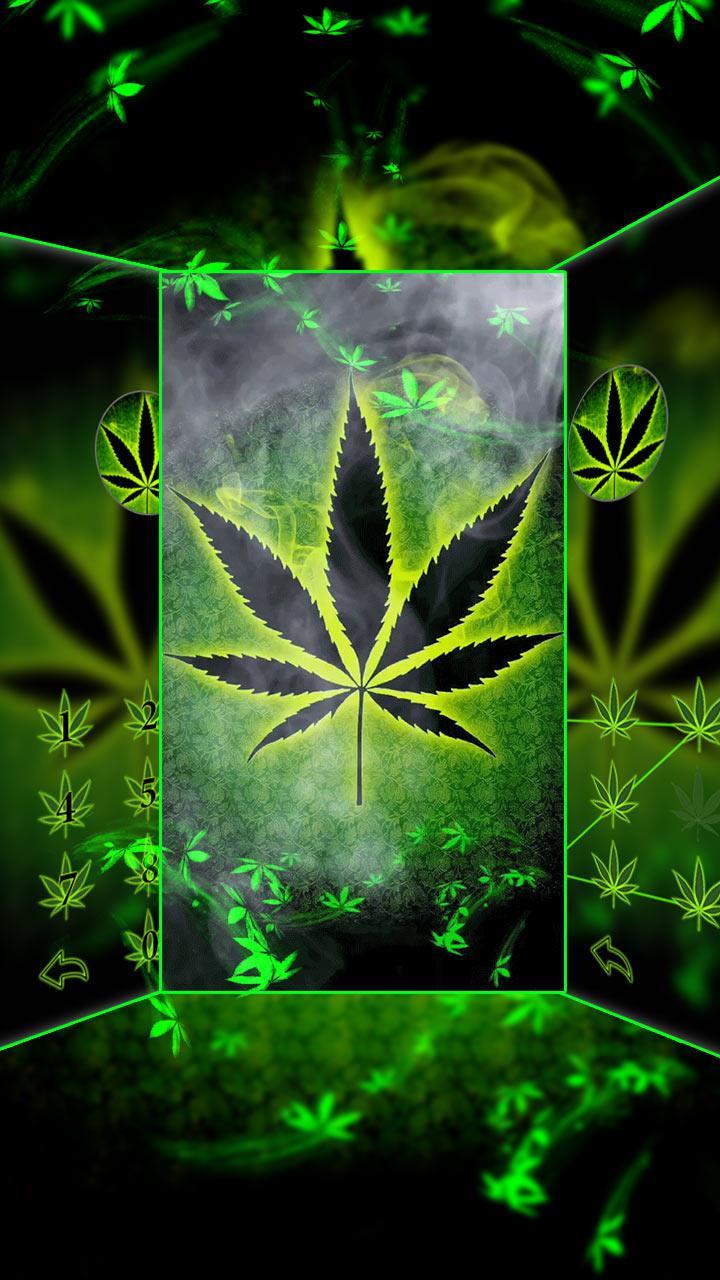 Neon Weed Wallpapers