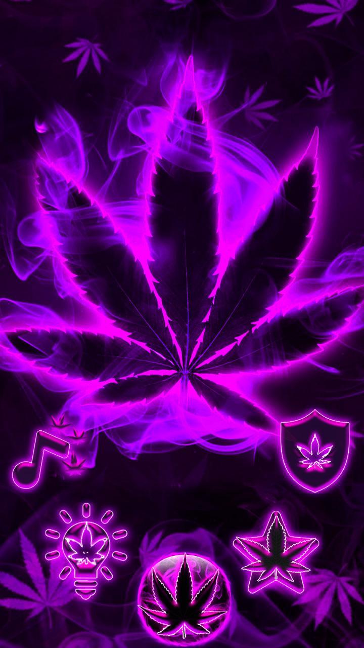 Neon Weed Wallpapers