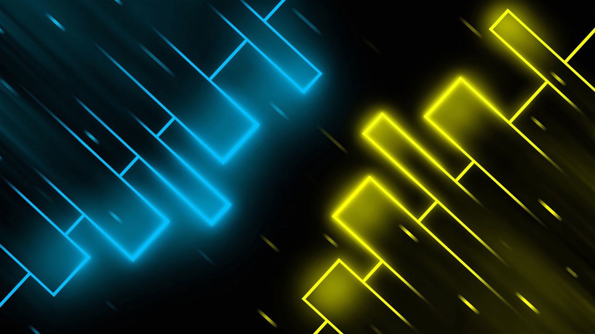 Neon Yellow Background