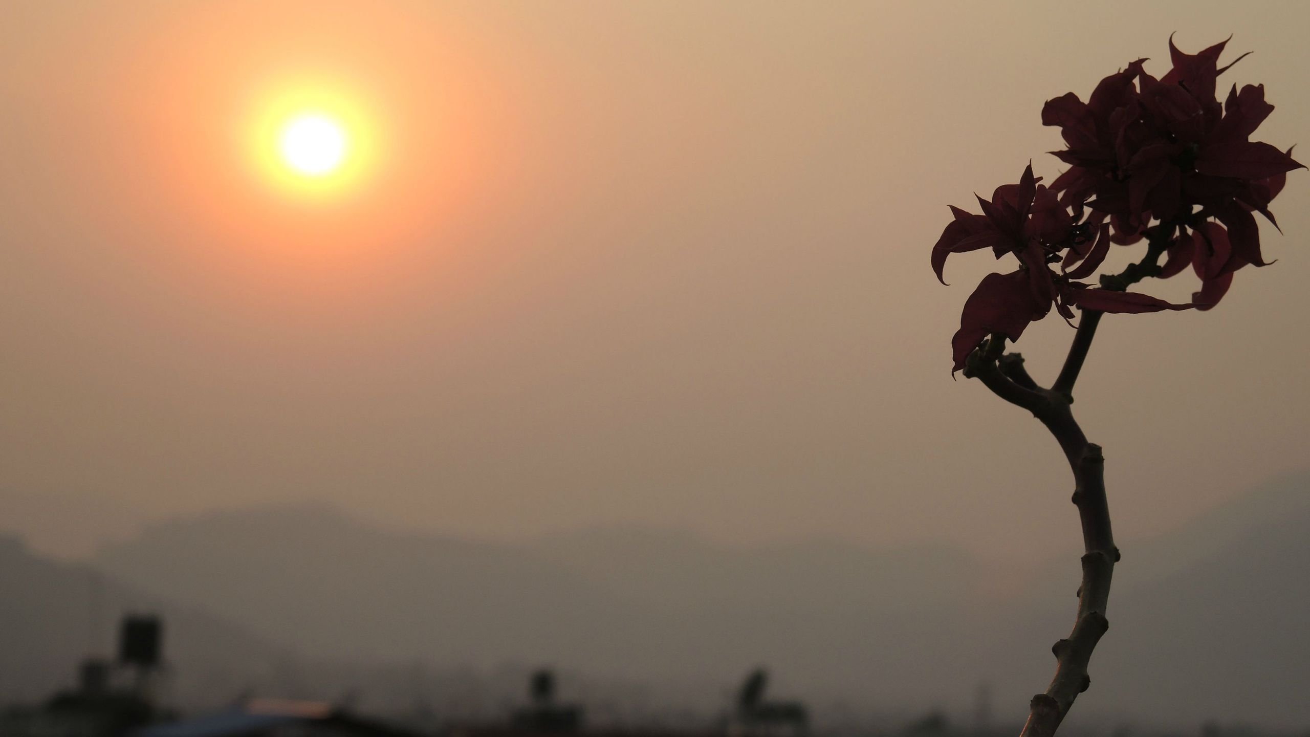 Nepal Mountains In Sunset Wallpapers