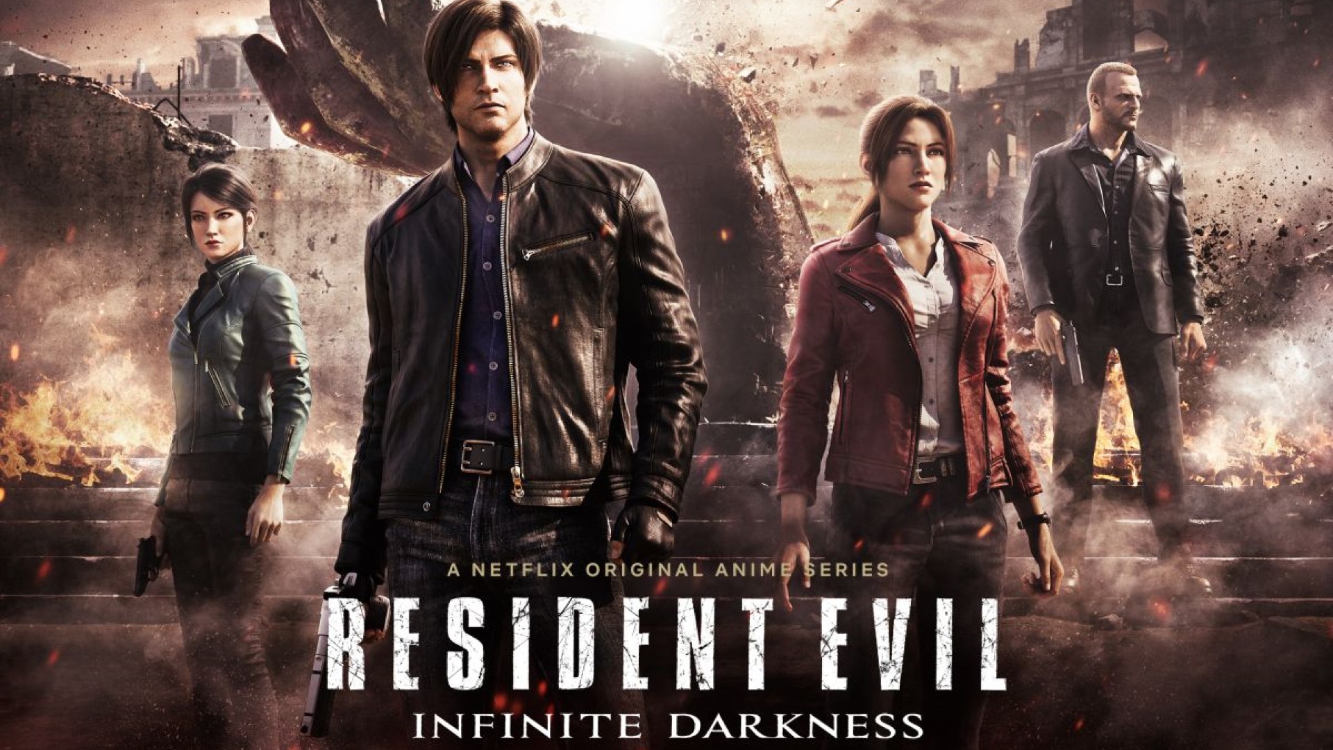 Netflix Resident Evil Infinite Darkness Show Wallpapers