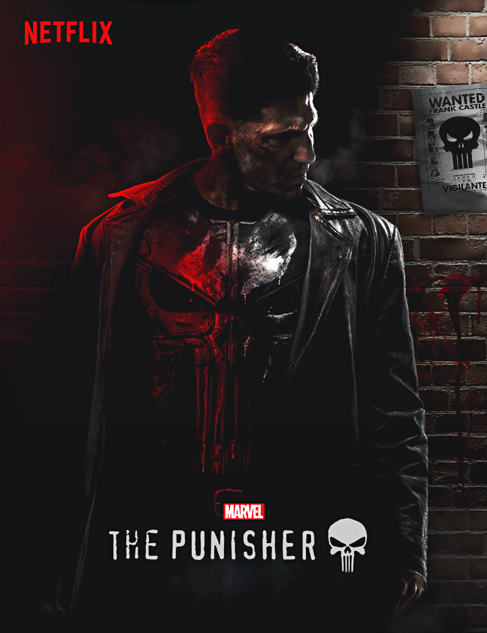 Netflix The Punisher Jon Bernthal Art Wallpapers