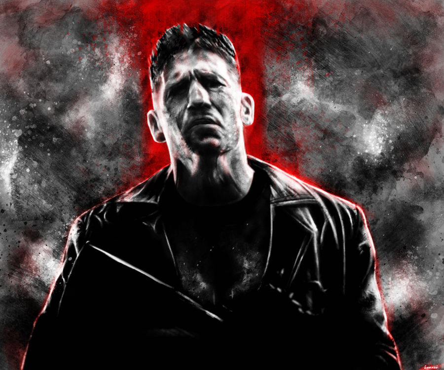 Netflix The Punisher Jon Bernthal Art Wallpapers