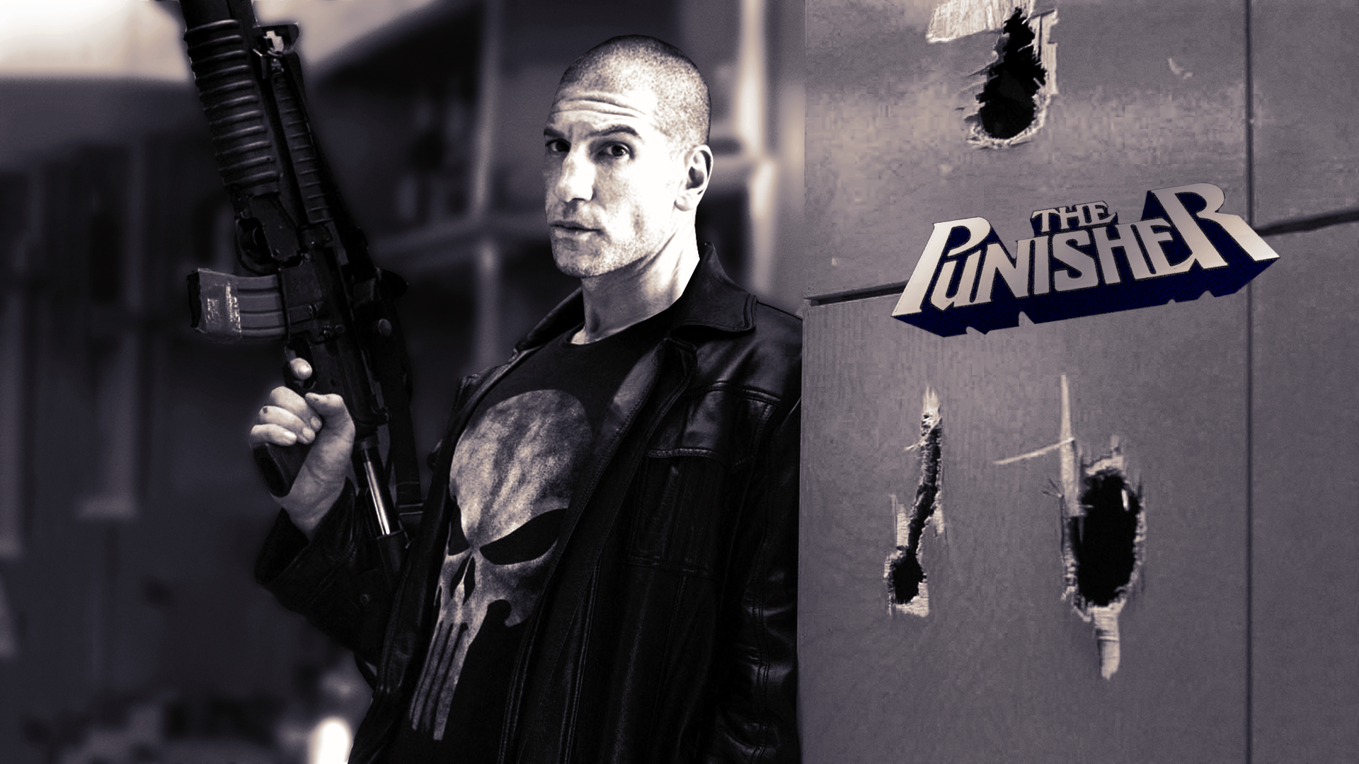 Netflix The Punisher Jon Bernthal Art Wallpapers