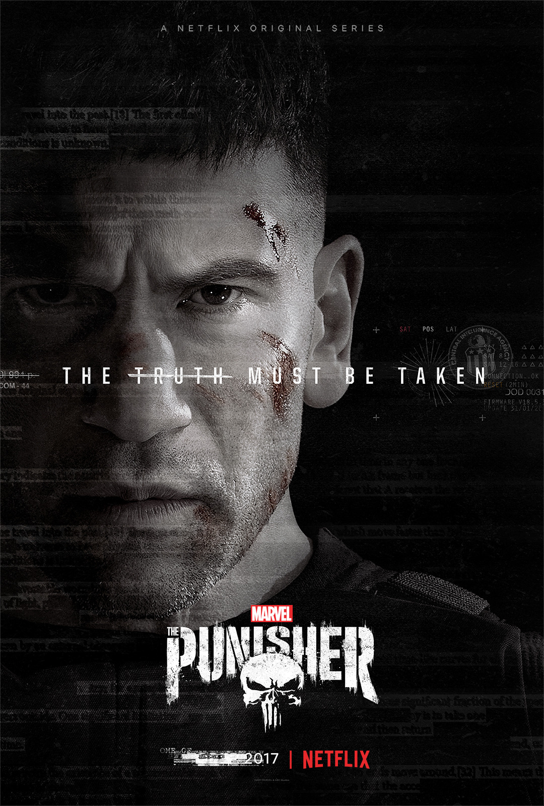 Netflix The Punisher Jon Bernthal Art Wallpapers