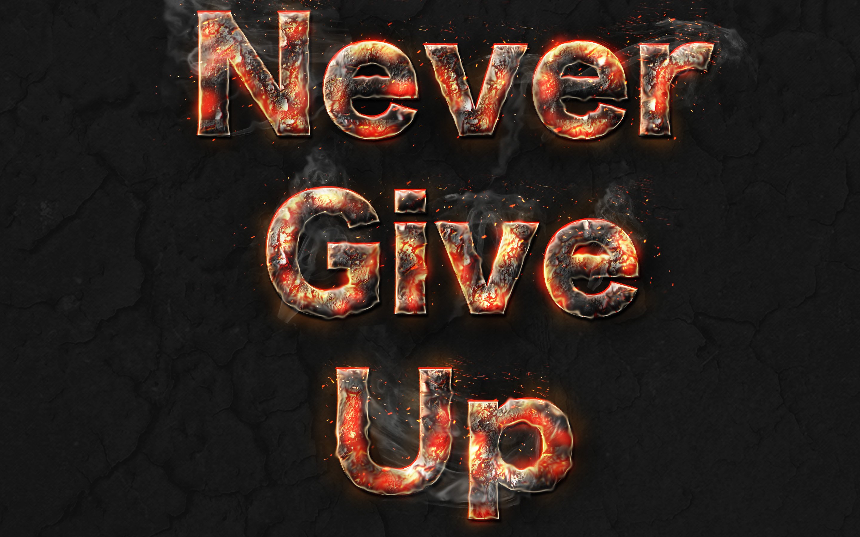 Never Give Up Wallpapers