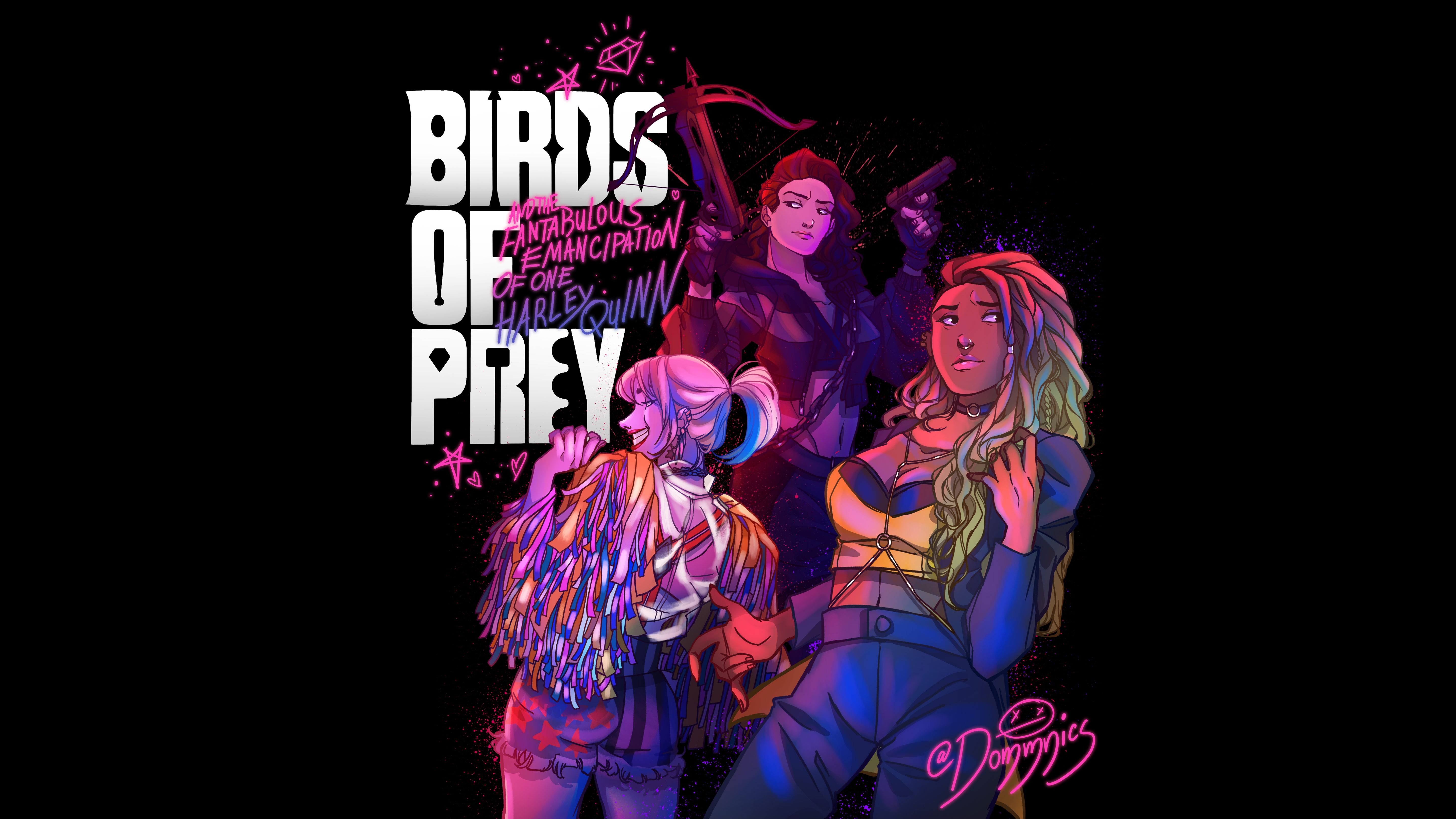 New Birds Of Prey Poster Wallpapers