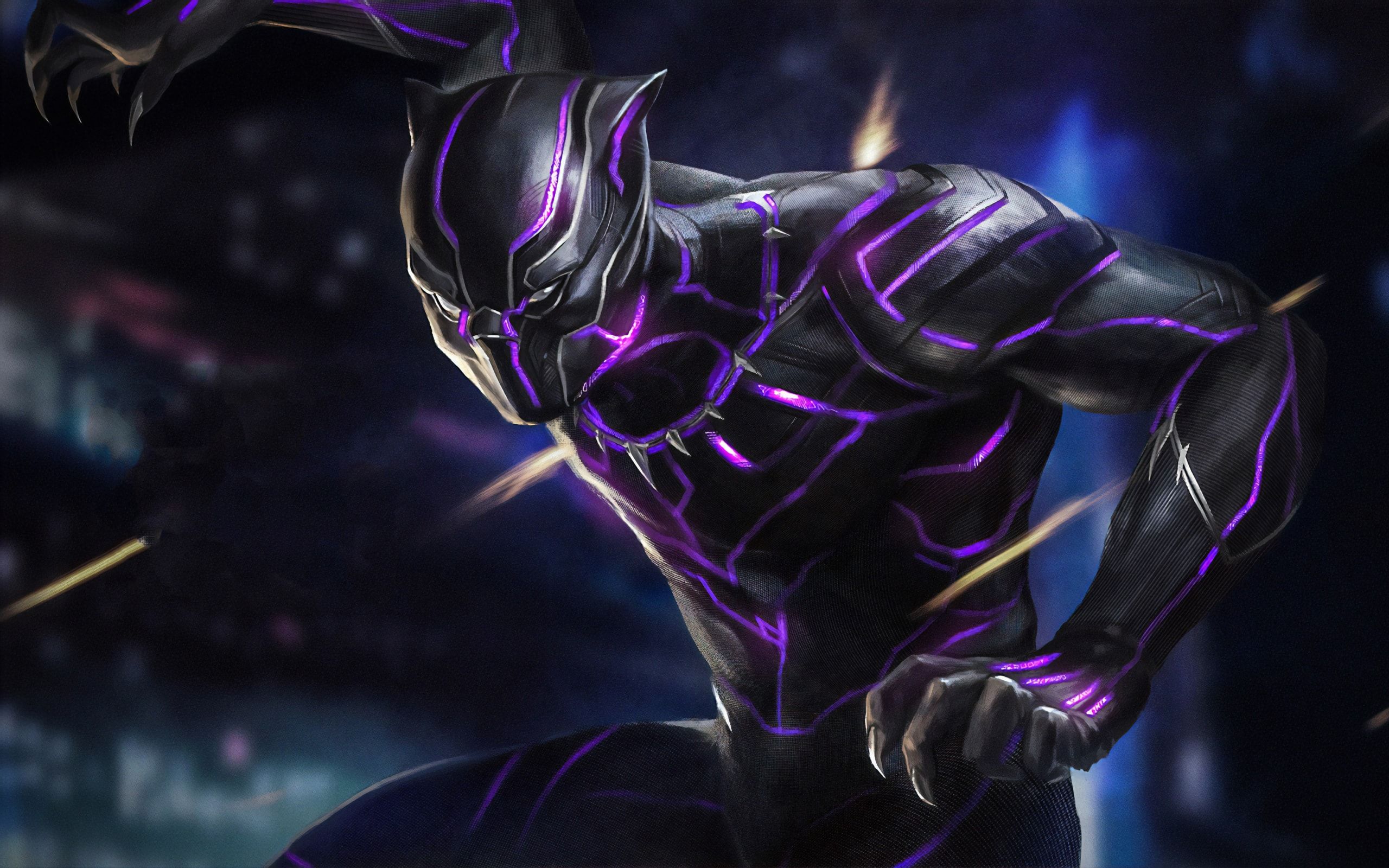 New Black Panther Marvel Comics 2020 Art Wallpapers