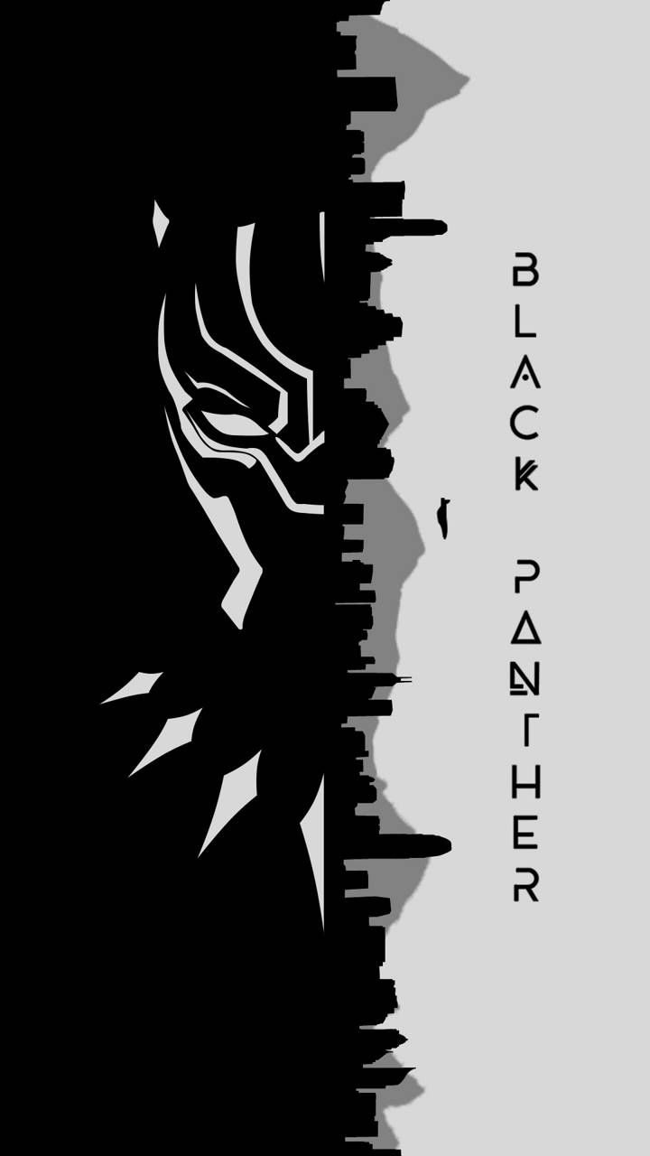 New Black Panther Minimalist Wallpapers