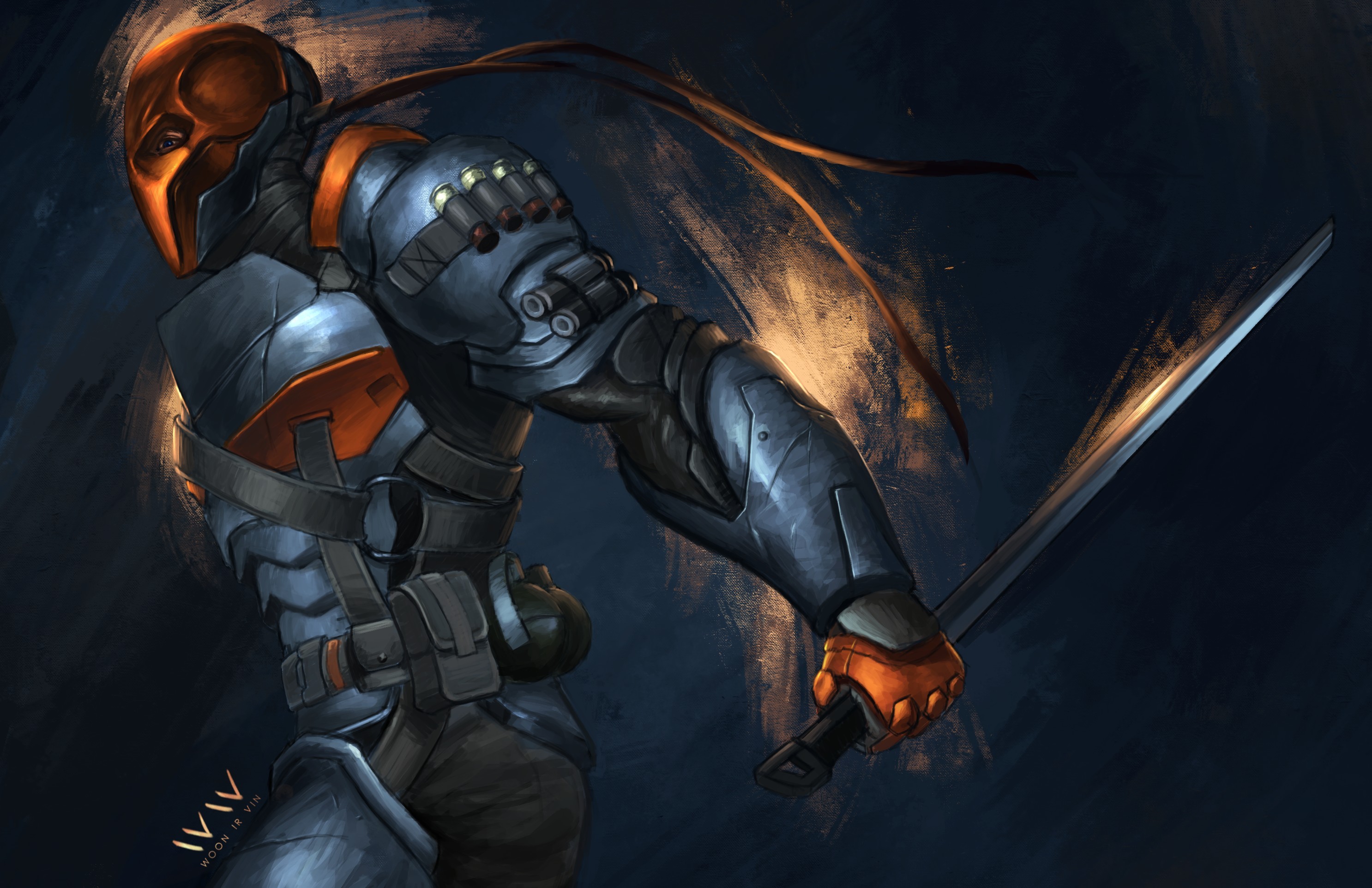 New Deathstroke Art Wallpapers