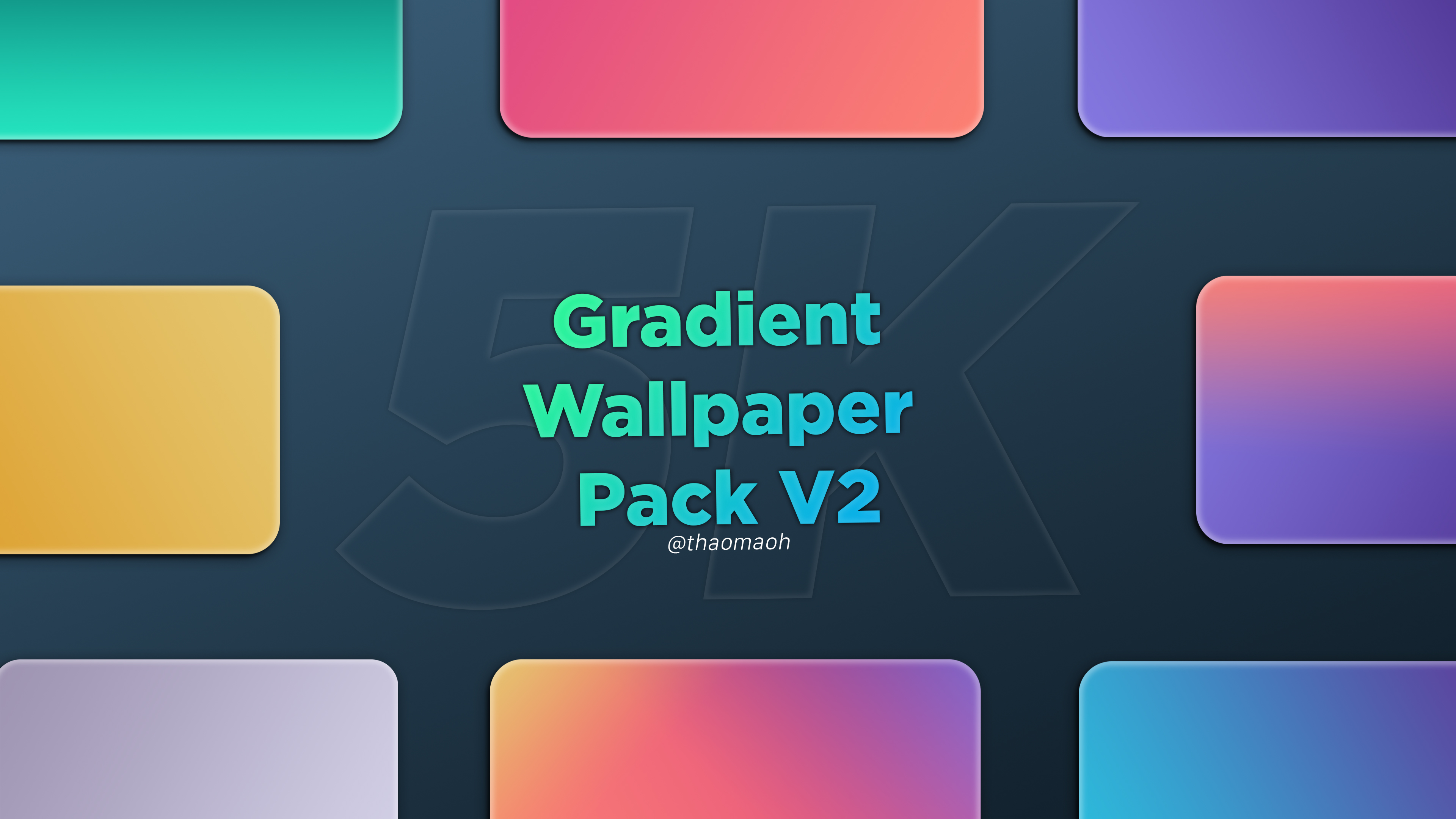 New Gradient 5K Wallpapers