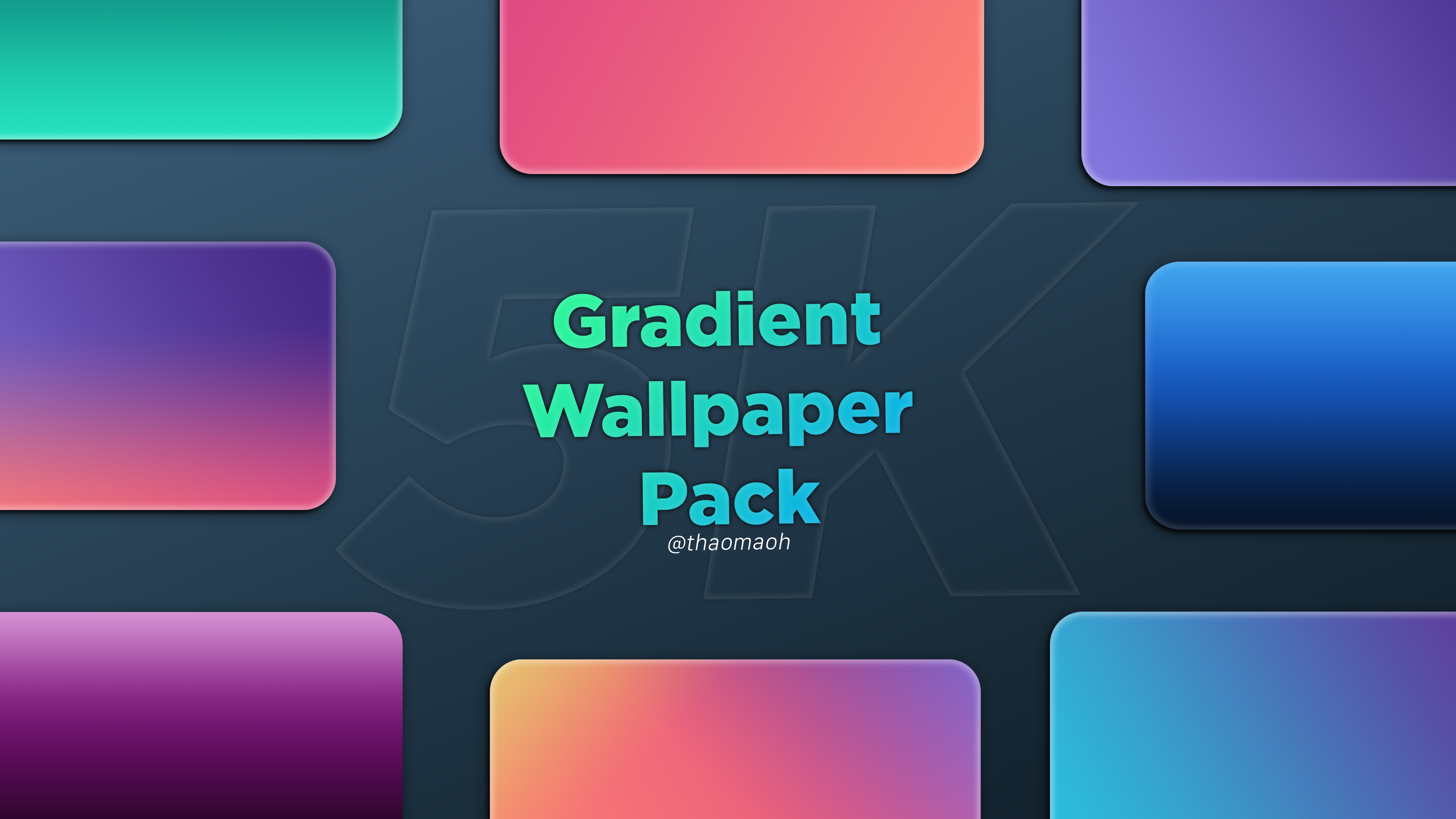 New Gradient 5K Wallpapers