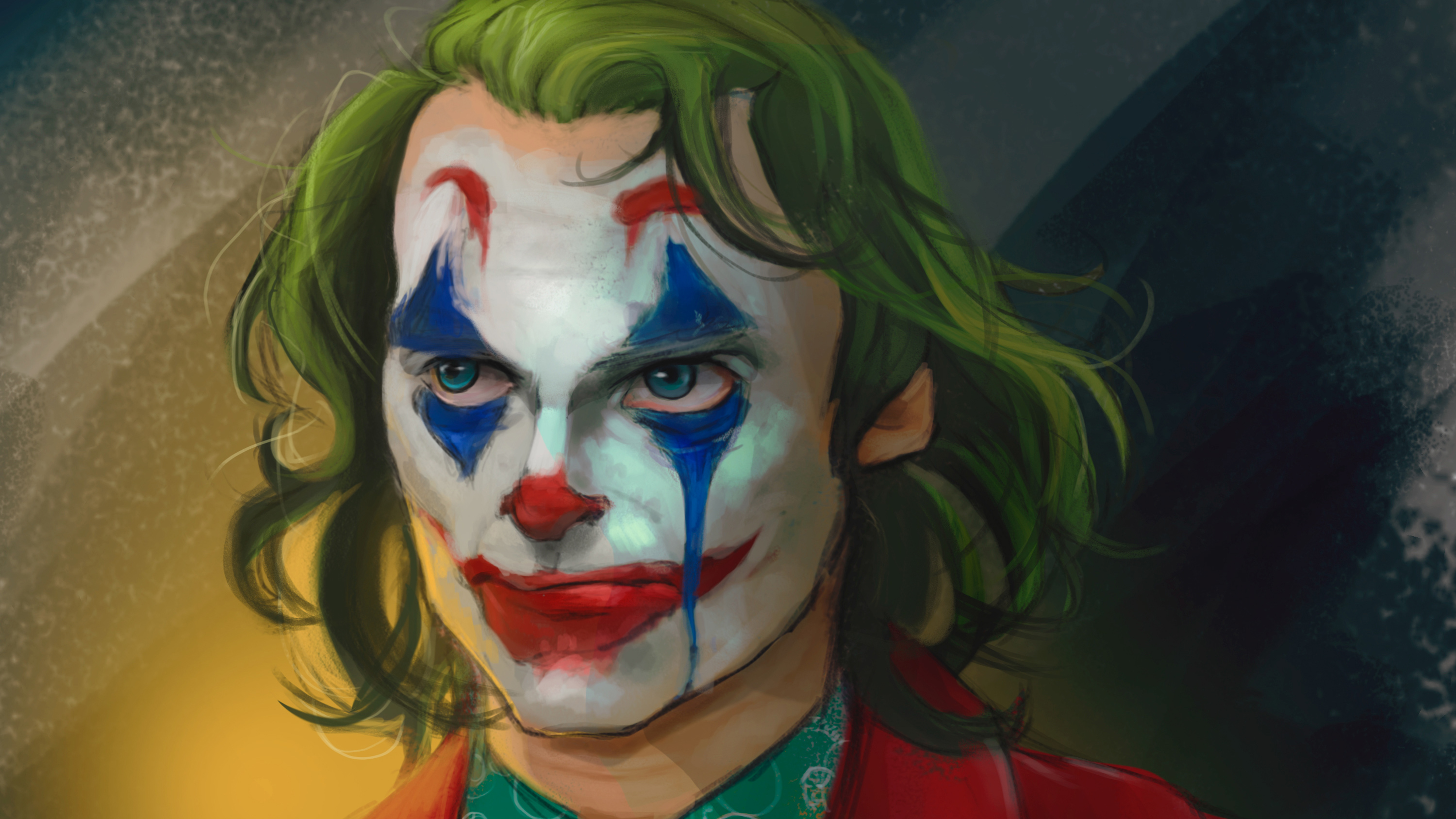 New Joaquin Phoenix Joker Art Wallpapers