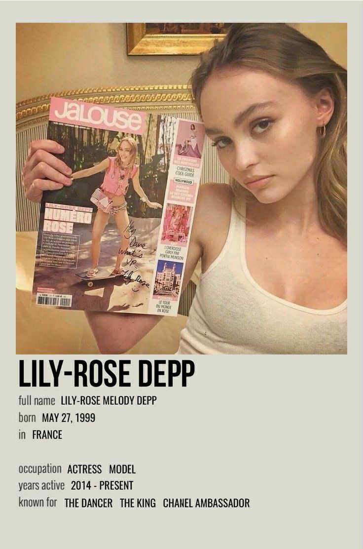 New Lily-Rose Depp Wallpapers