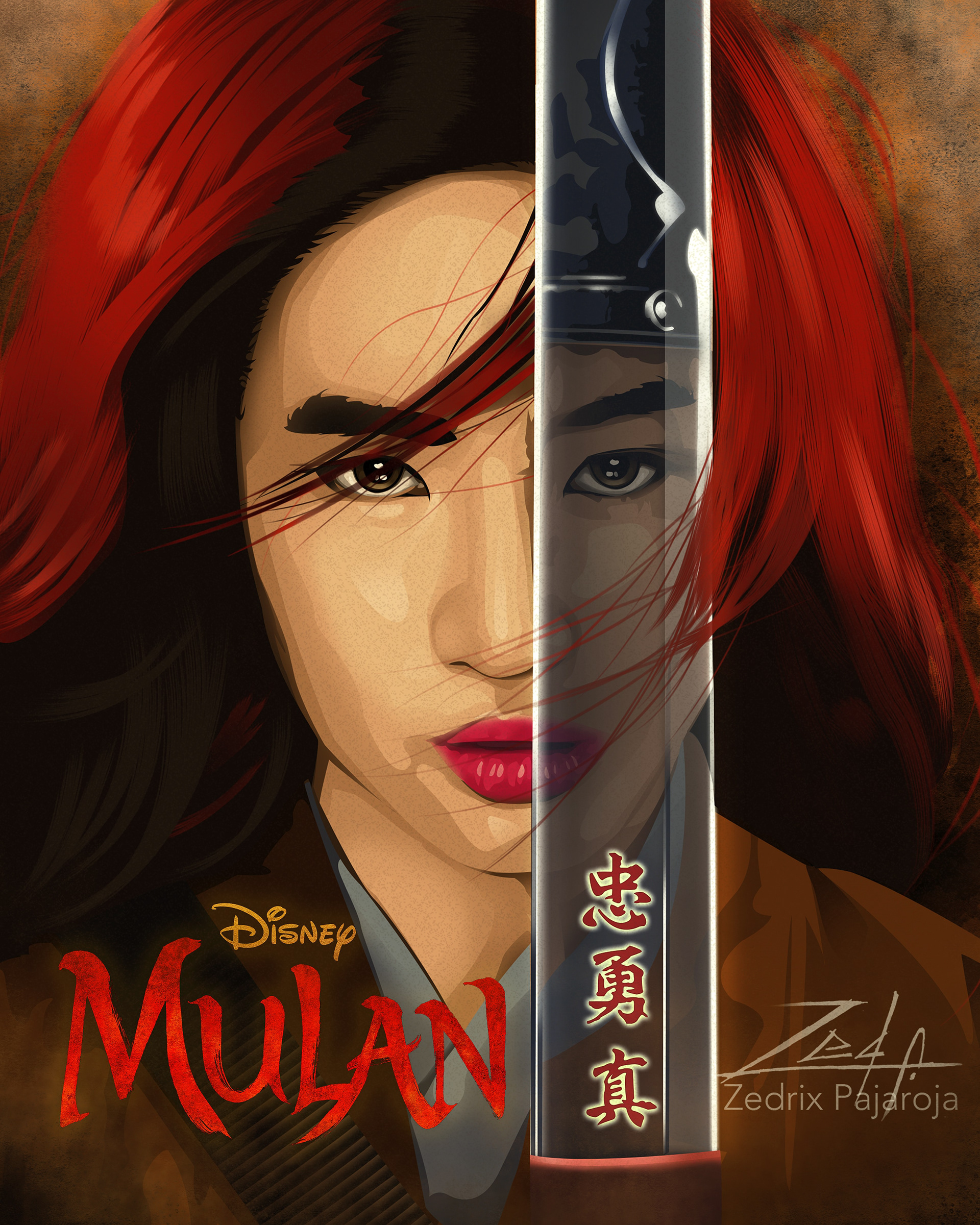 New Mulan Fan Art Wallpapers