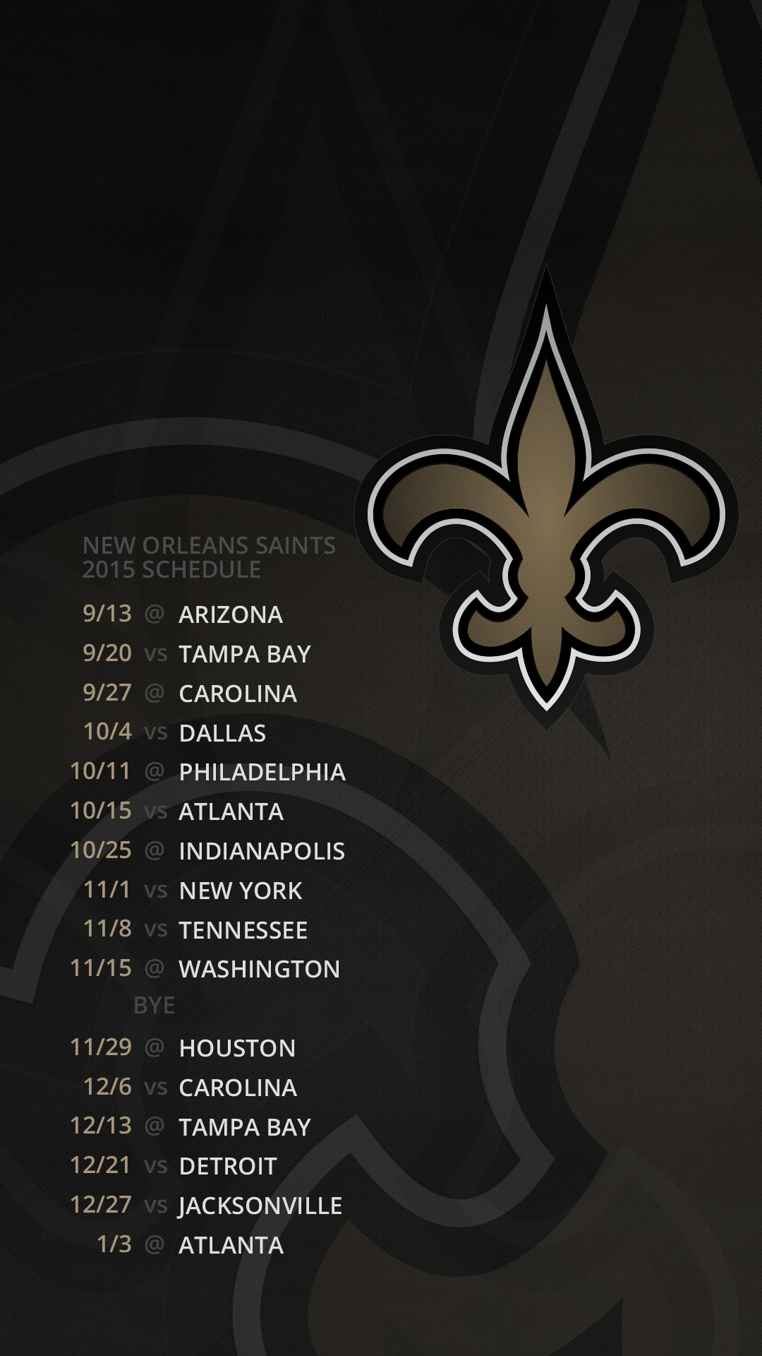 New Orleans Saints Iphone Wallpapers