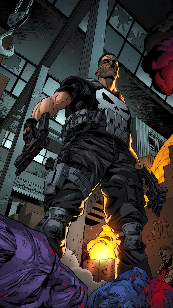 New Punisher Comic Art Wallpapers