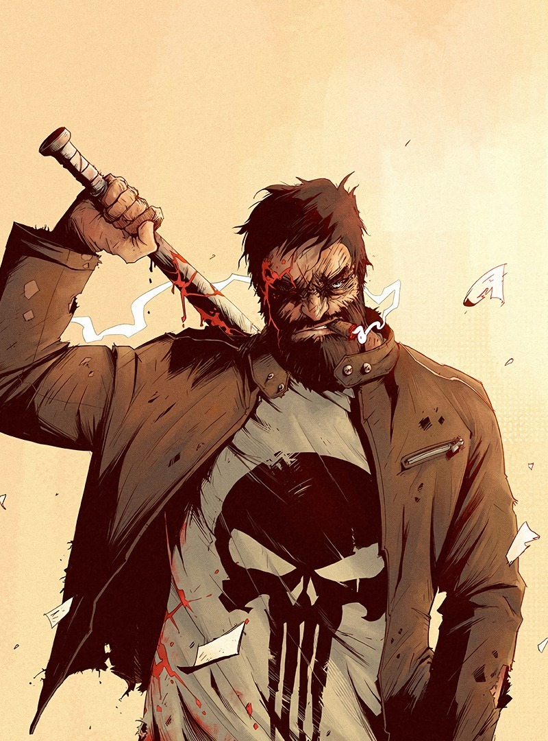 New Punisher Comic Art Wallpapers