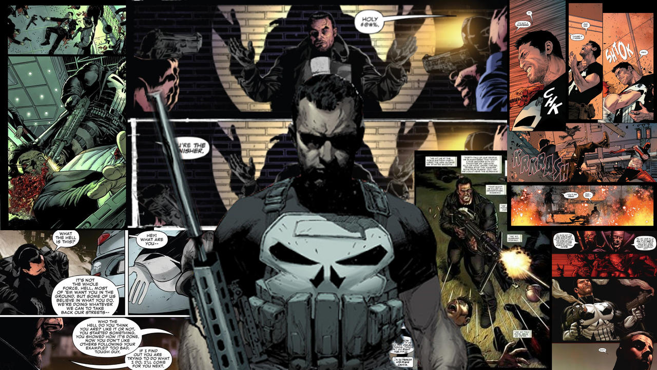 New Punisher Comic Art Wallpapers